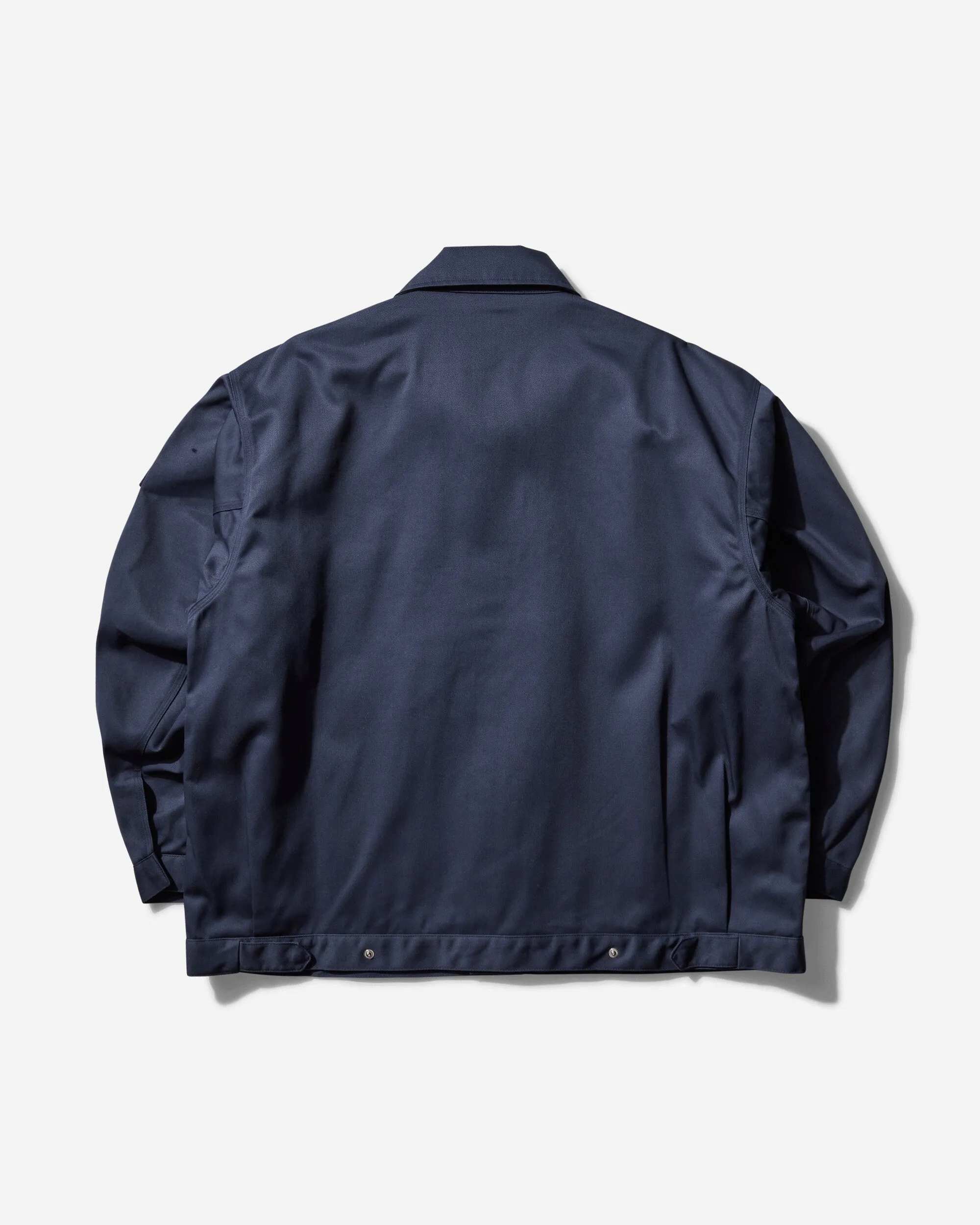 Herren TDC Übergroße Passform gefütterte Eisenhower Jacke Marineblau