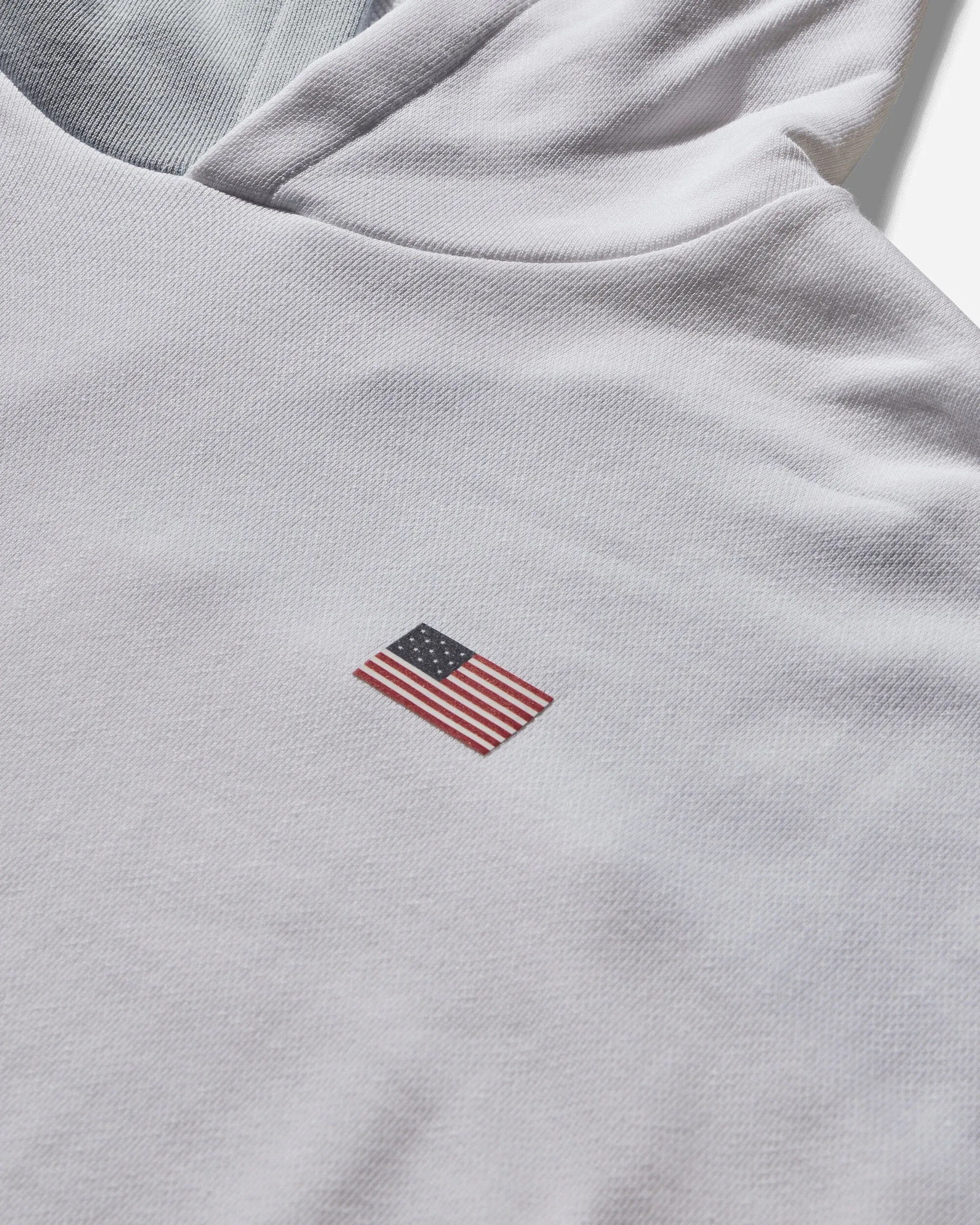 Herren Team USA Surfing Poncho mit Kapuze in Flüssiggrau