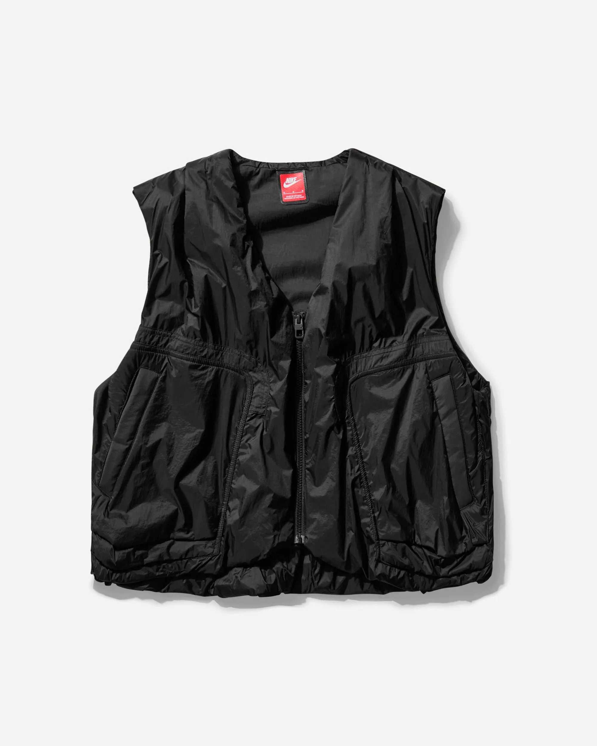 Herren Tech Gewebte Weste Schwarz / Schwarz
