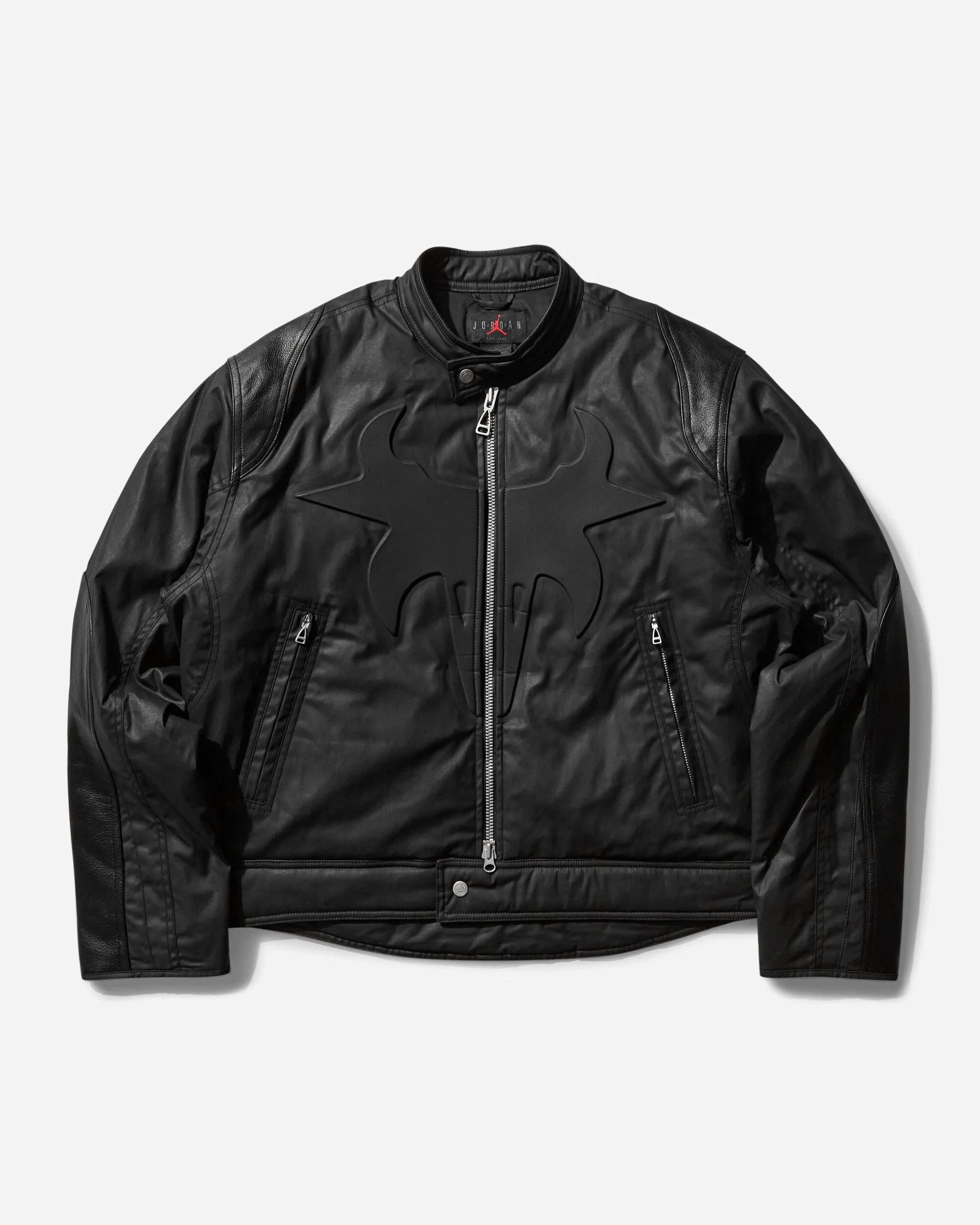 Herren Travis Scott Wachsjacke Schwarz