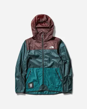 Herren Undercover Soukuu Trail Run Konvertierbare Windjacke Bitterschokolade / Atlantik Tiefblau
