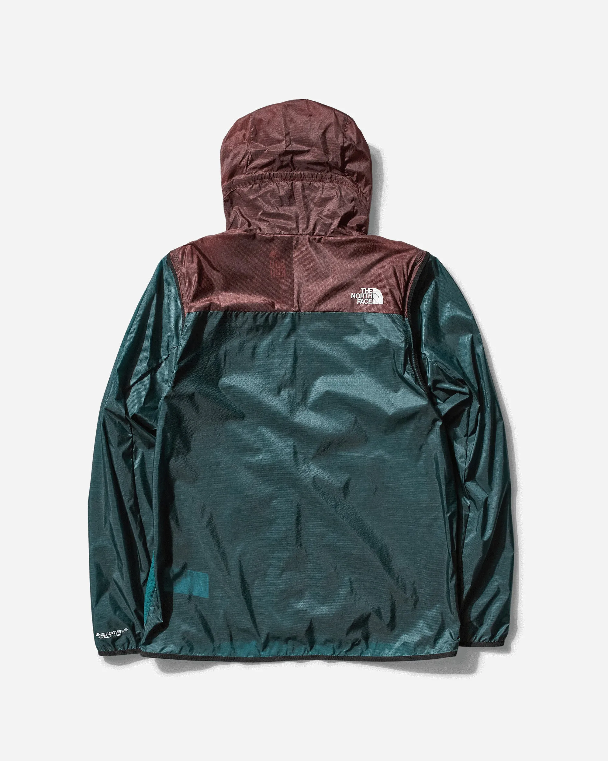 Herren Undercover Soukuu Trail Run Konvertierbare Windjacke Bitterschokolade / Atlantik Tiefblau