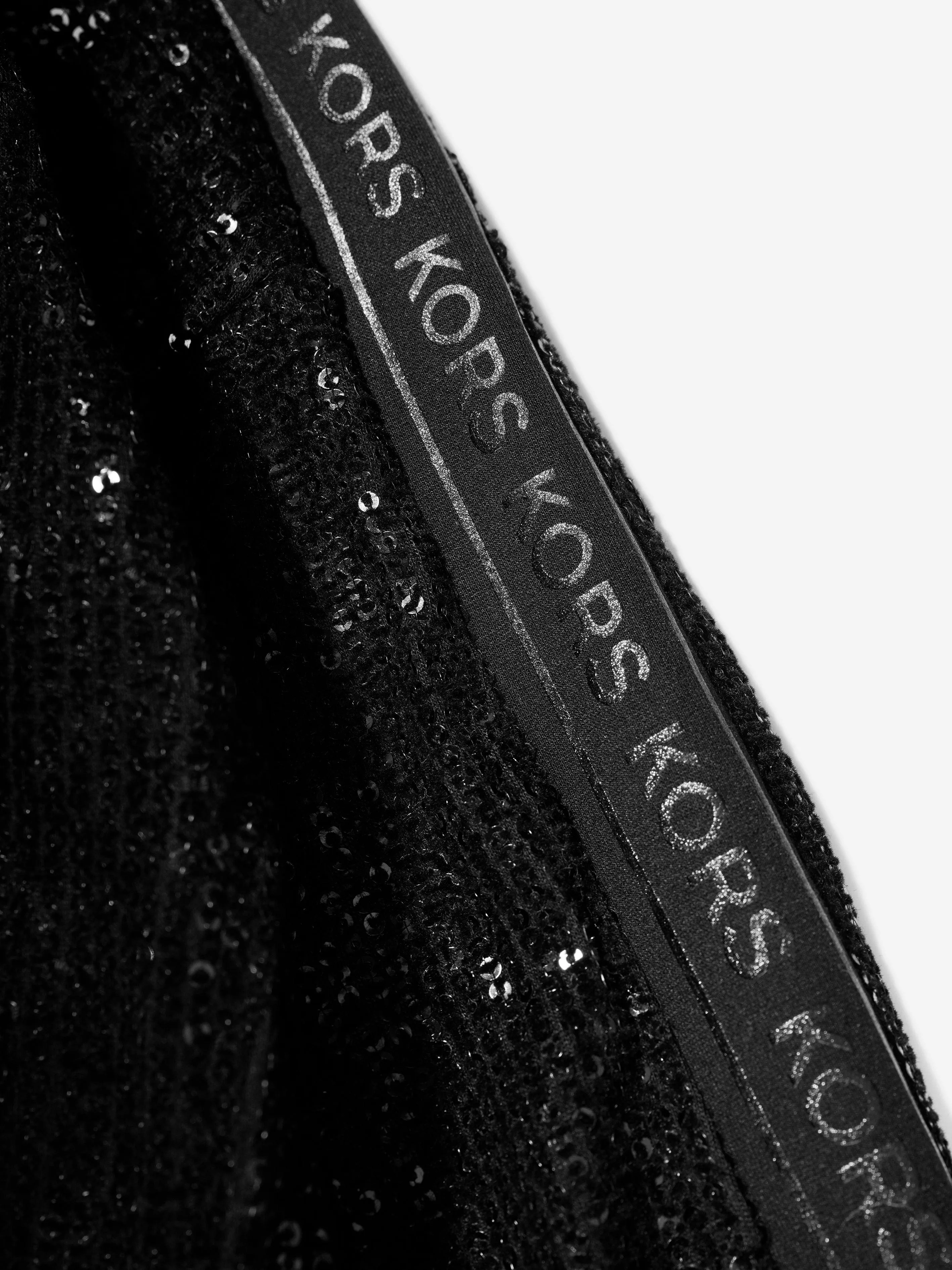 Michael Kors Mädchen Pailletten Sweatshirt in Schwarz