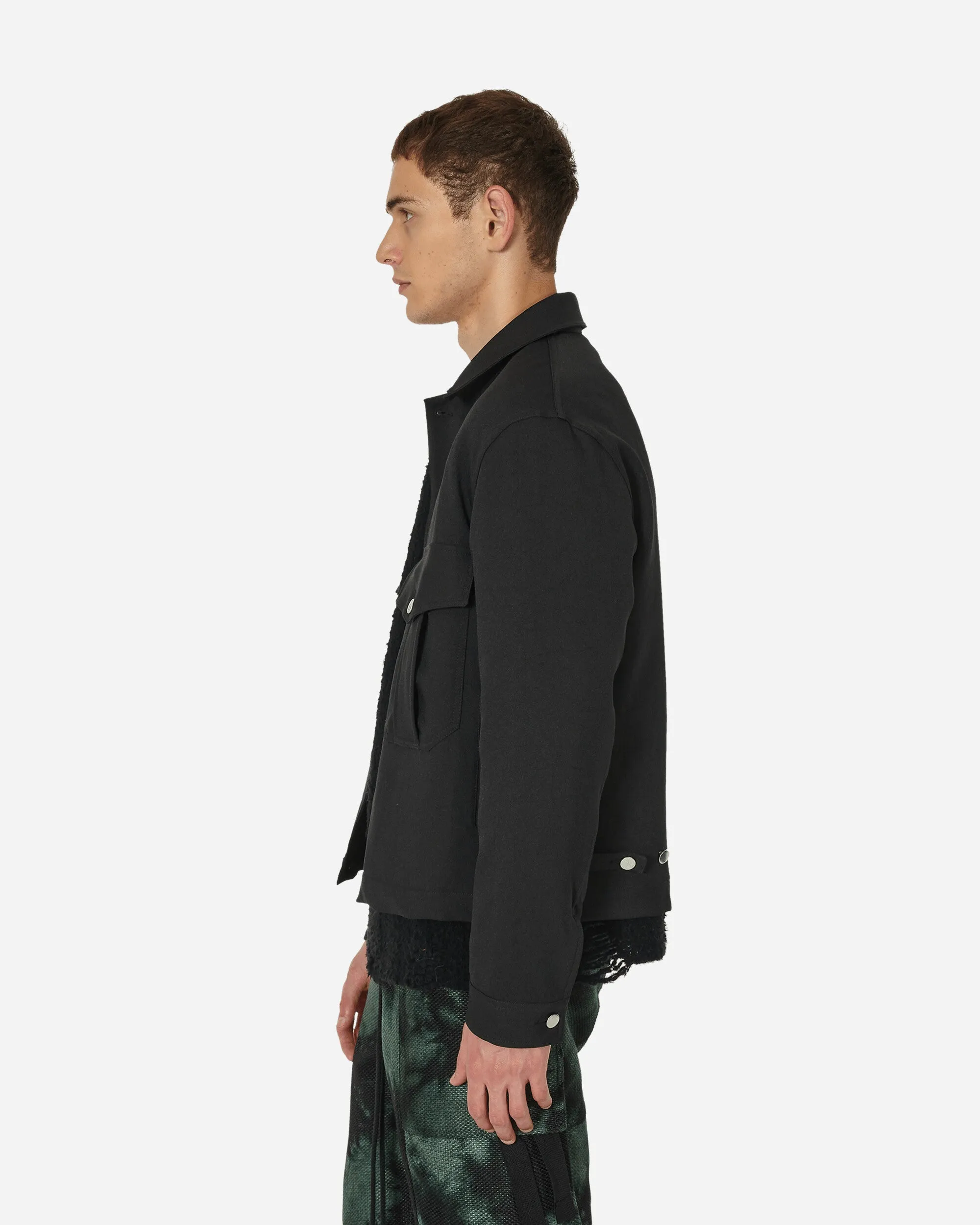 Militärjacke Schwarz