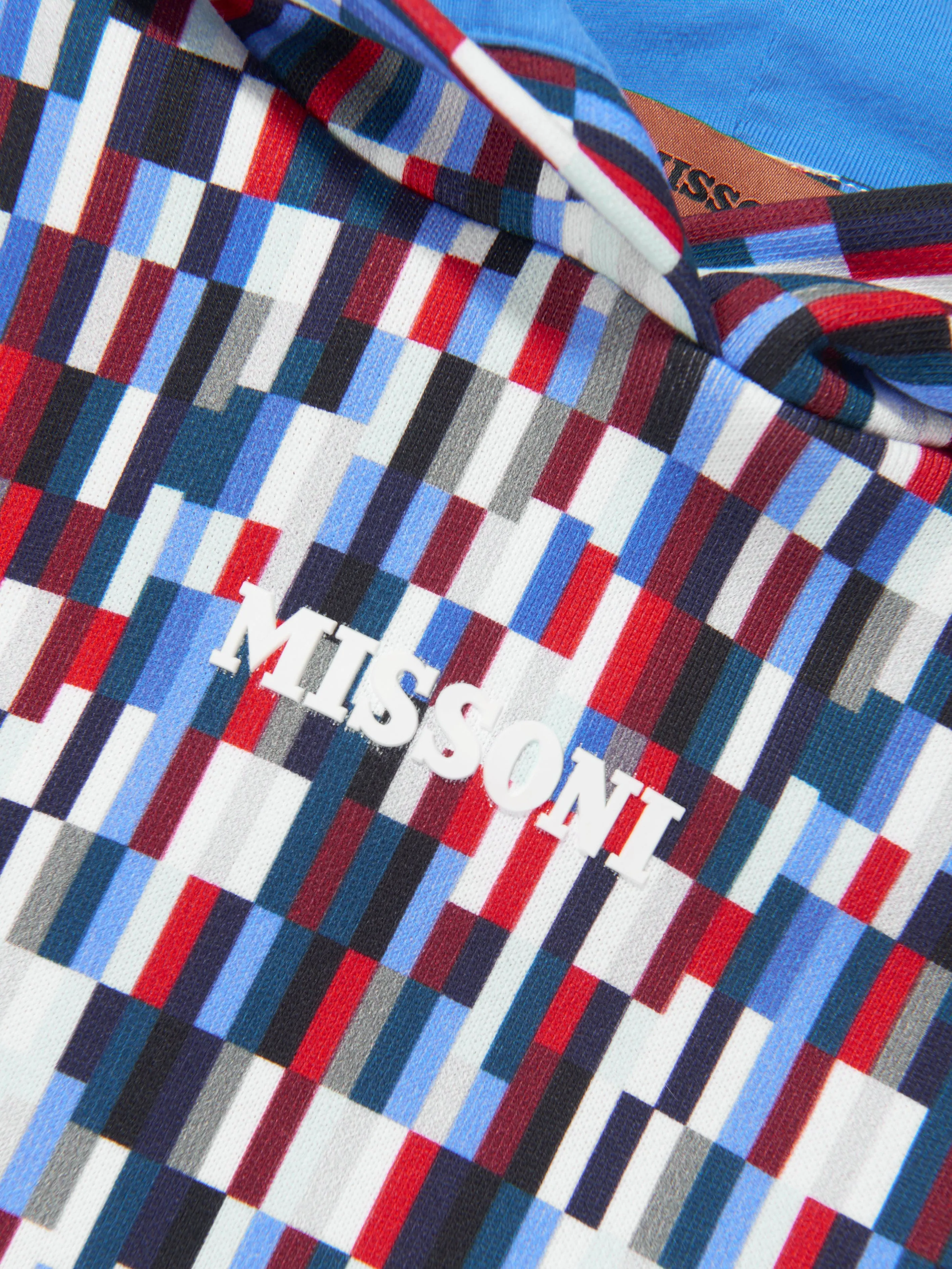 Missoni Boys Pixel Print Hoodie in Mehrfarben
