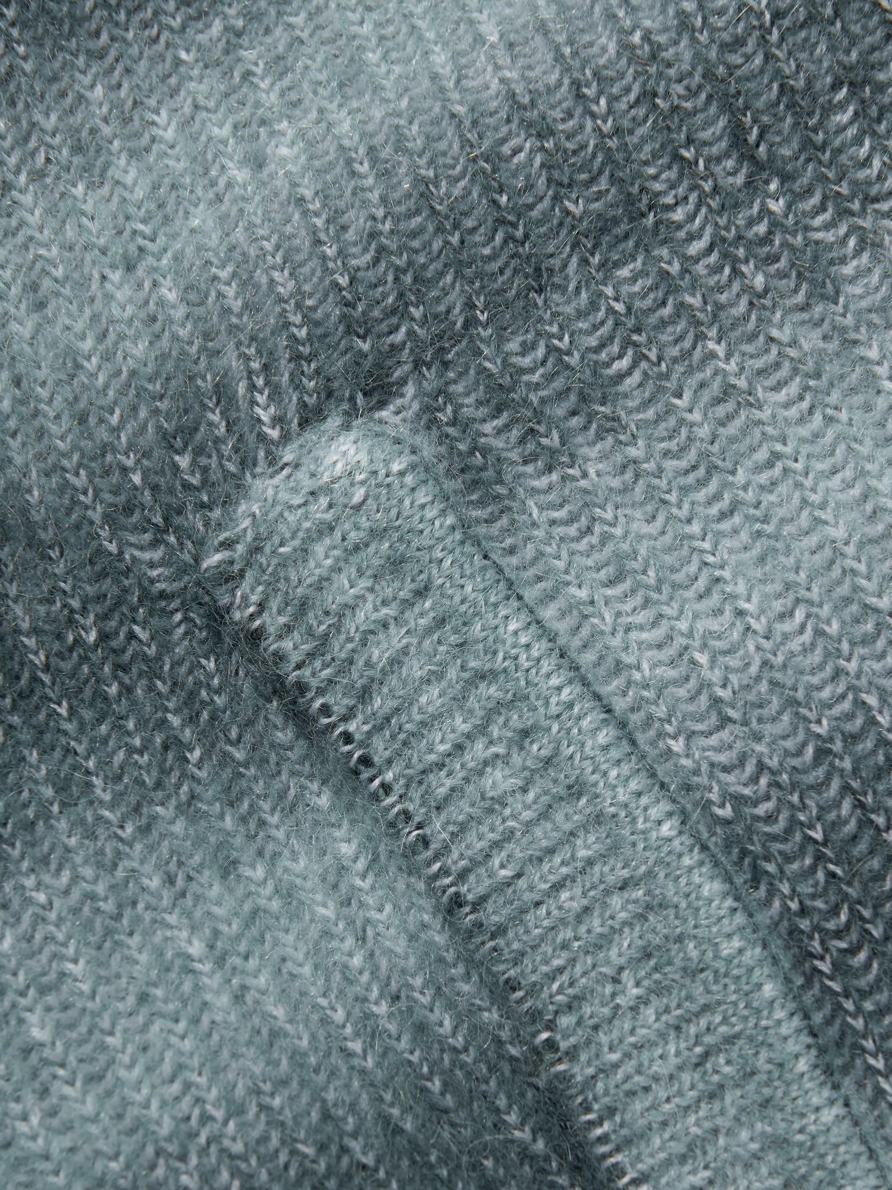 Missoni Kids Strickkapuze in Grau