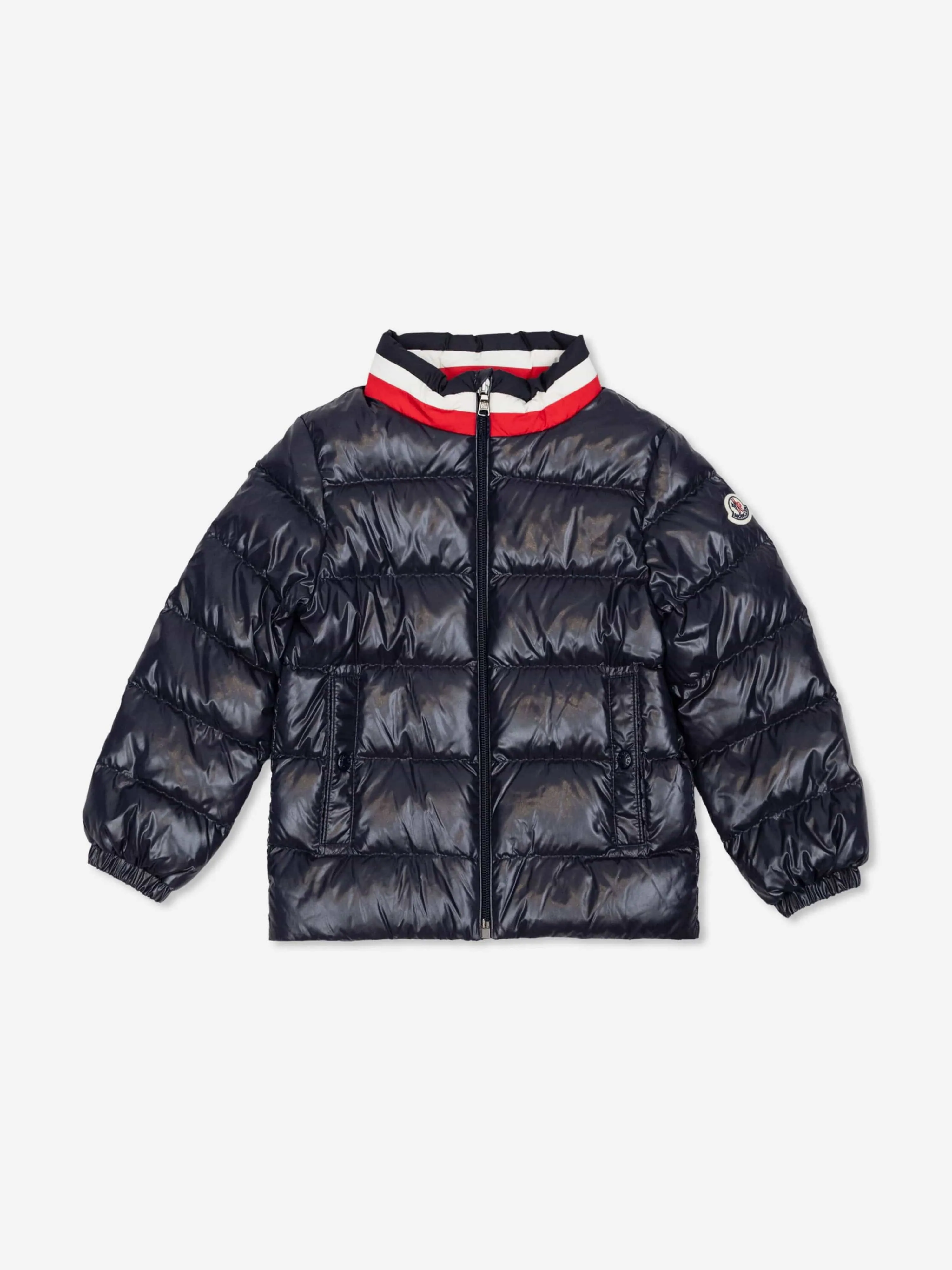 Moncler Enfant Baby Jungen Daunengefütterte Vashiti Jacke in Marine