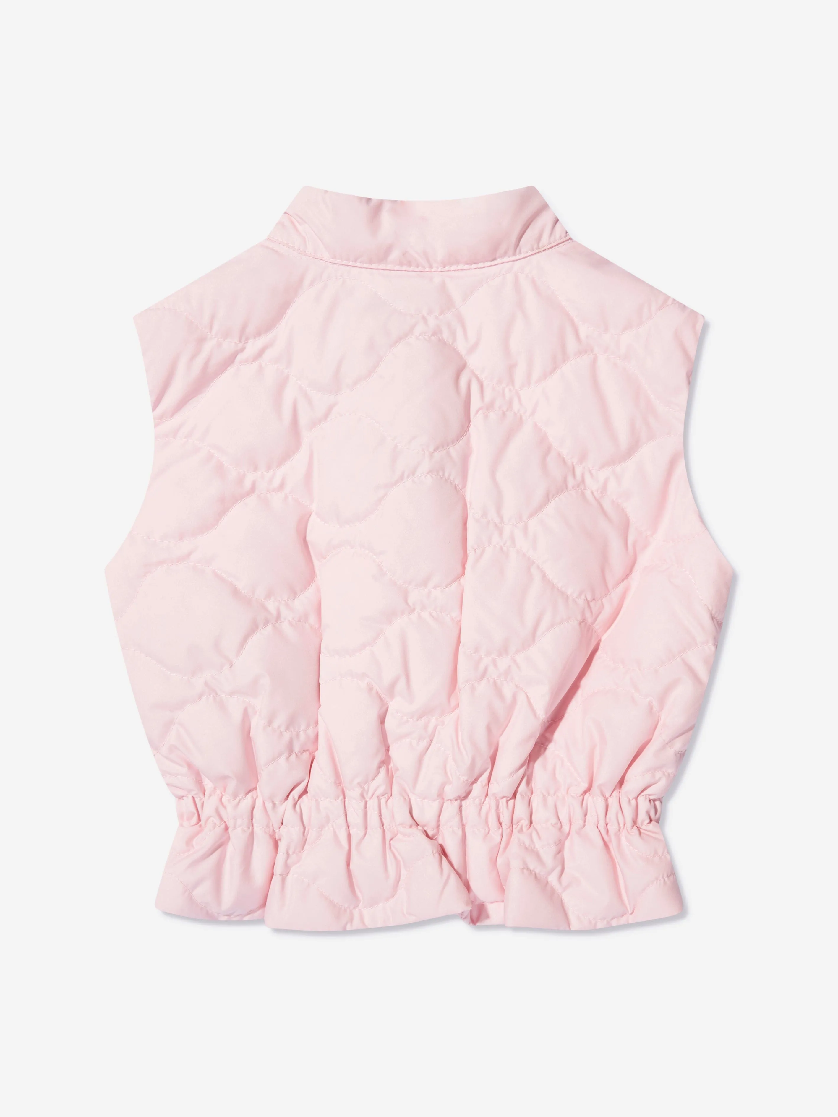 Moncler Enfant Baby Girls Daunengefütterte Ambertine Weste in Rosa