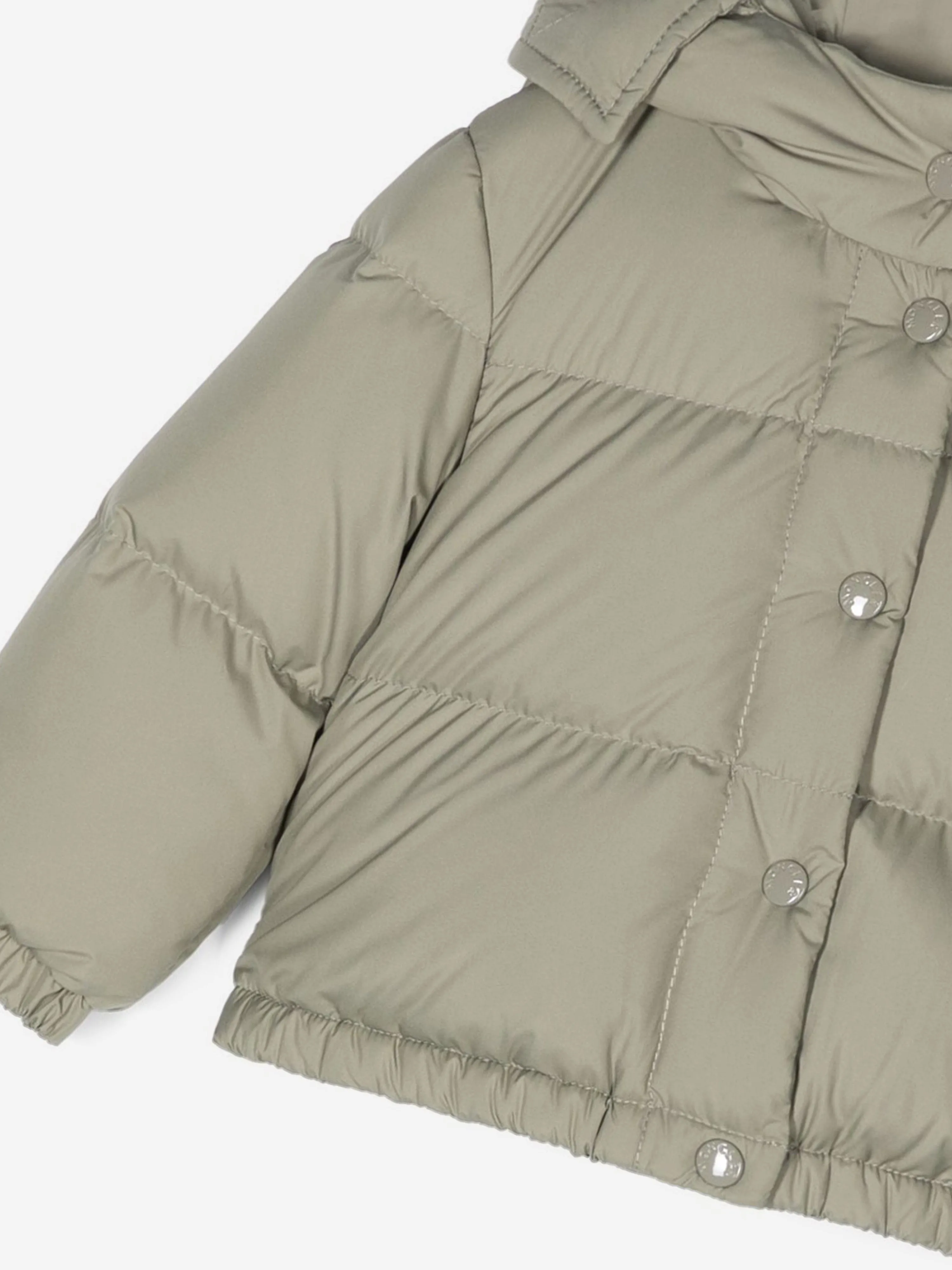 Moncler Enfant Baby Girls Daunengefütterte Laurie Jacke in Grün
