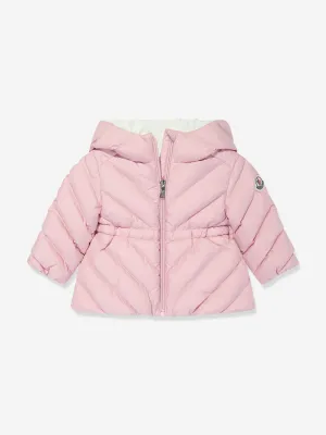 Moncler Enfant Baby Girls Daunengefütterte Sanaa Jacke in Rosa