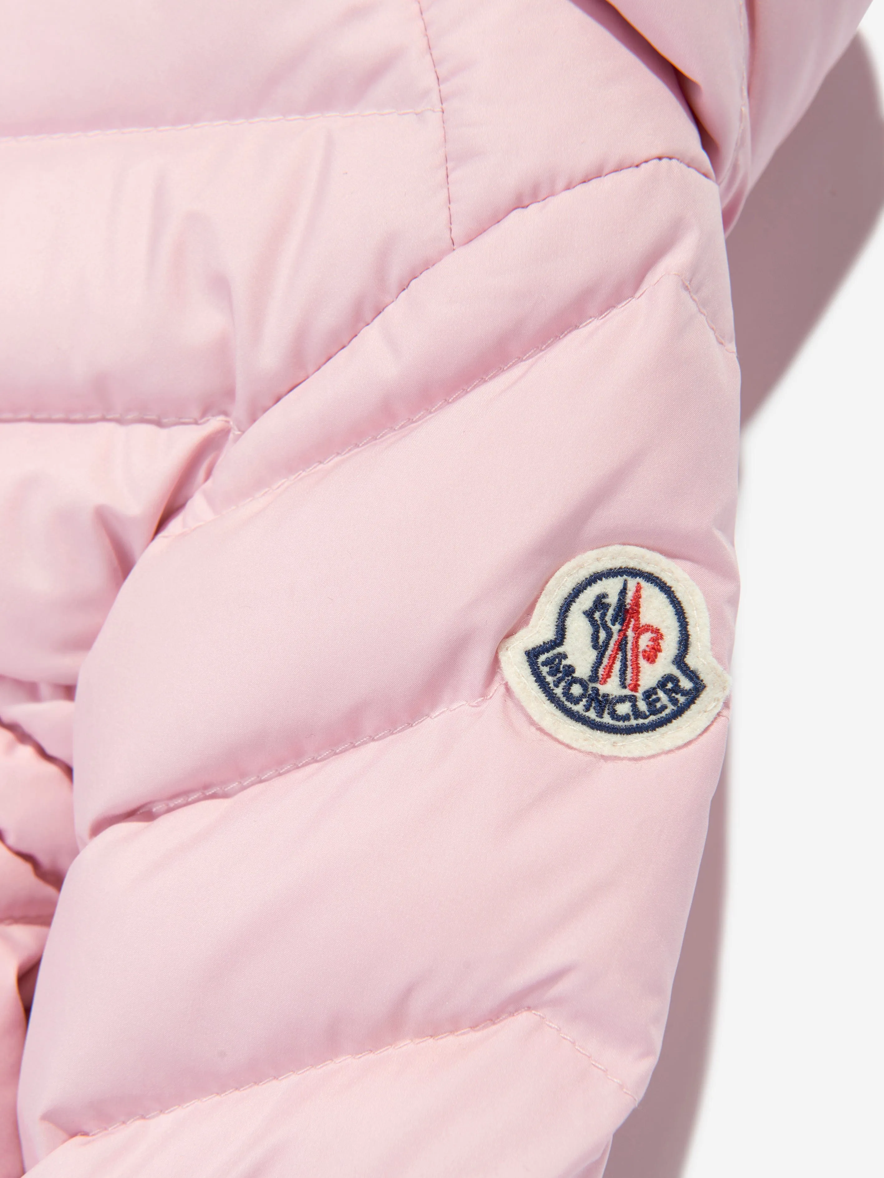 Moncler Enfant Baby Girls Daunengefütterte Sanaa Jacke in Rosa