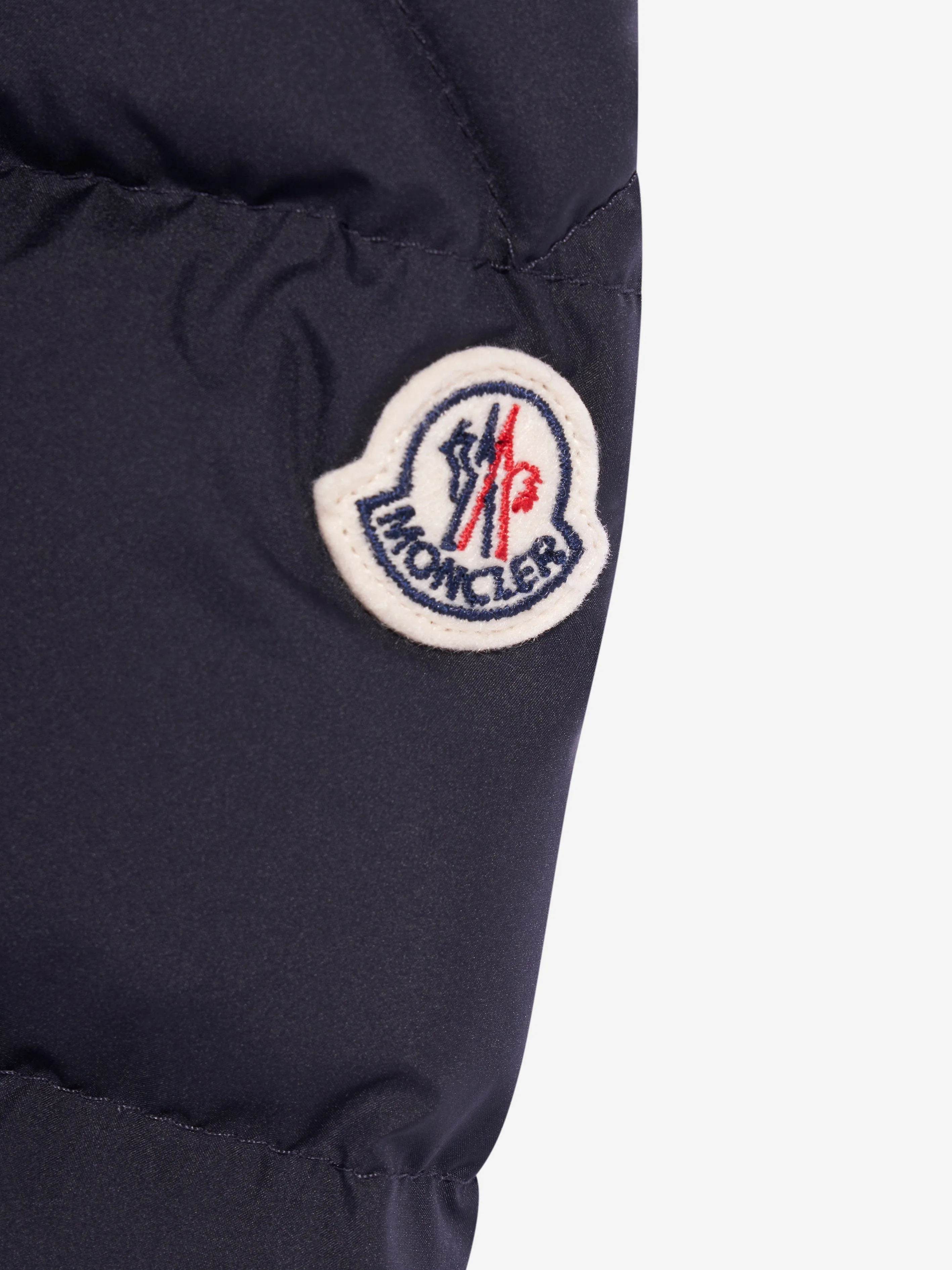 Moncler Enfant Baby Mädchen Daunengefütterte Sharon Jacke in Marine