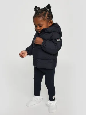 Moncler Enfant Baby Mädchen Daunengefütterte Sharon Jacke in Marine