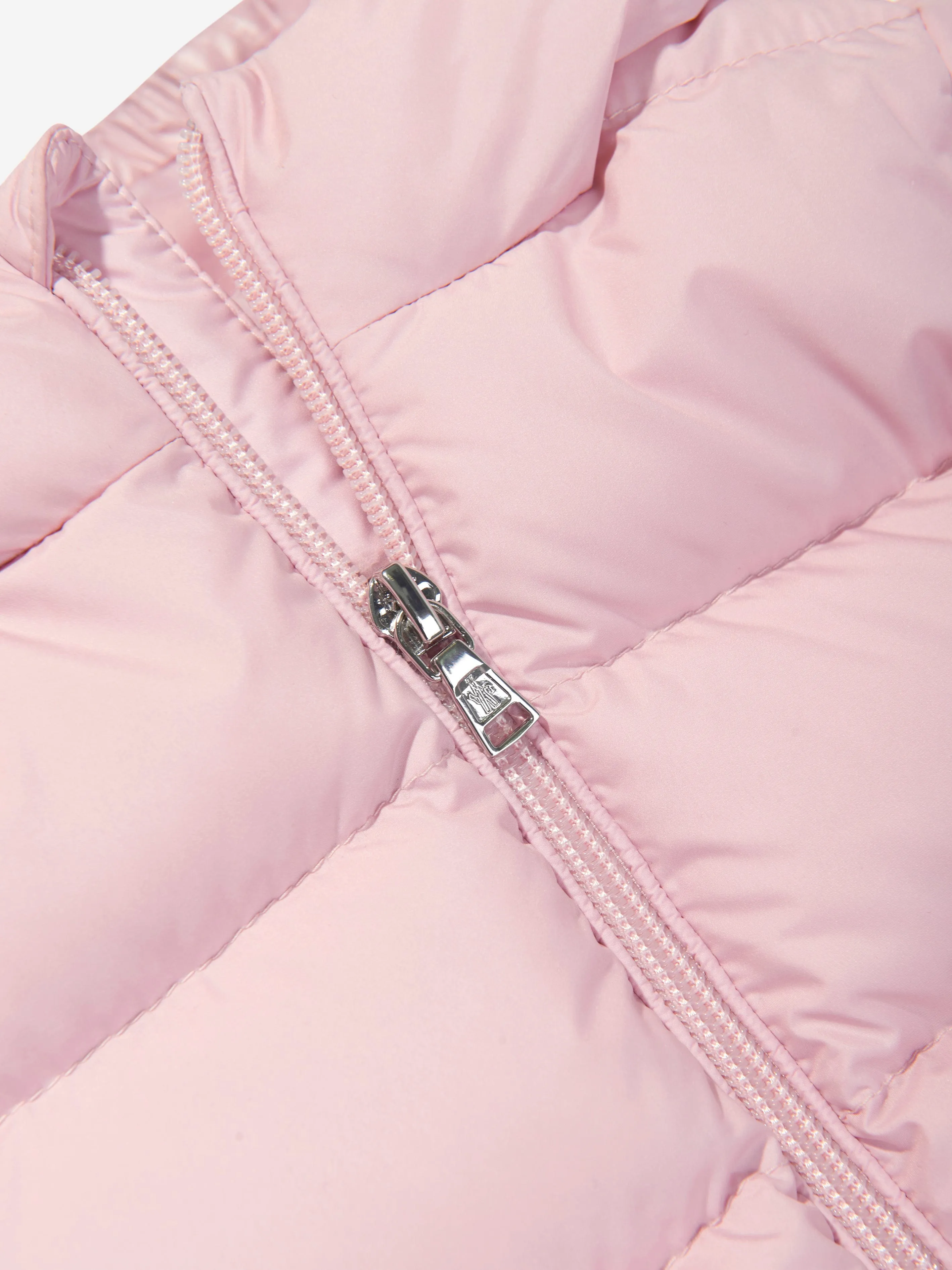 Moncler Enfant Baby Mädchen Daunengefütterte Sharon Jacke in Rosa