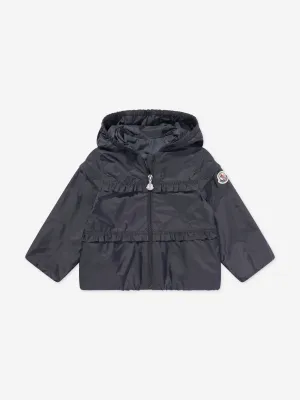 Moncler Enfant Baby Girls Hiti Jacke in Marineblau