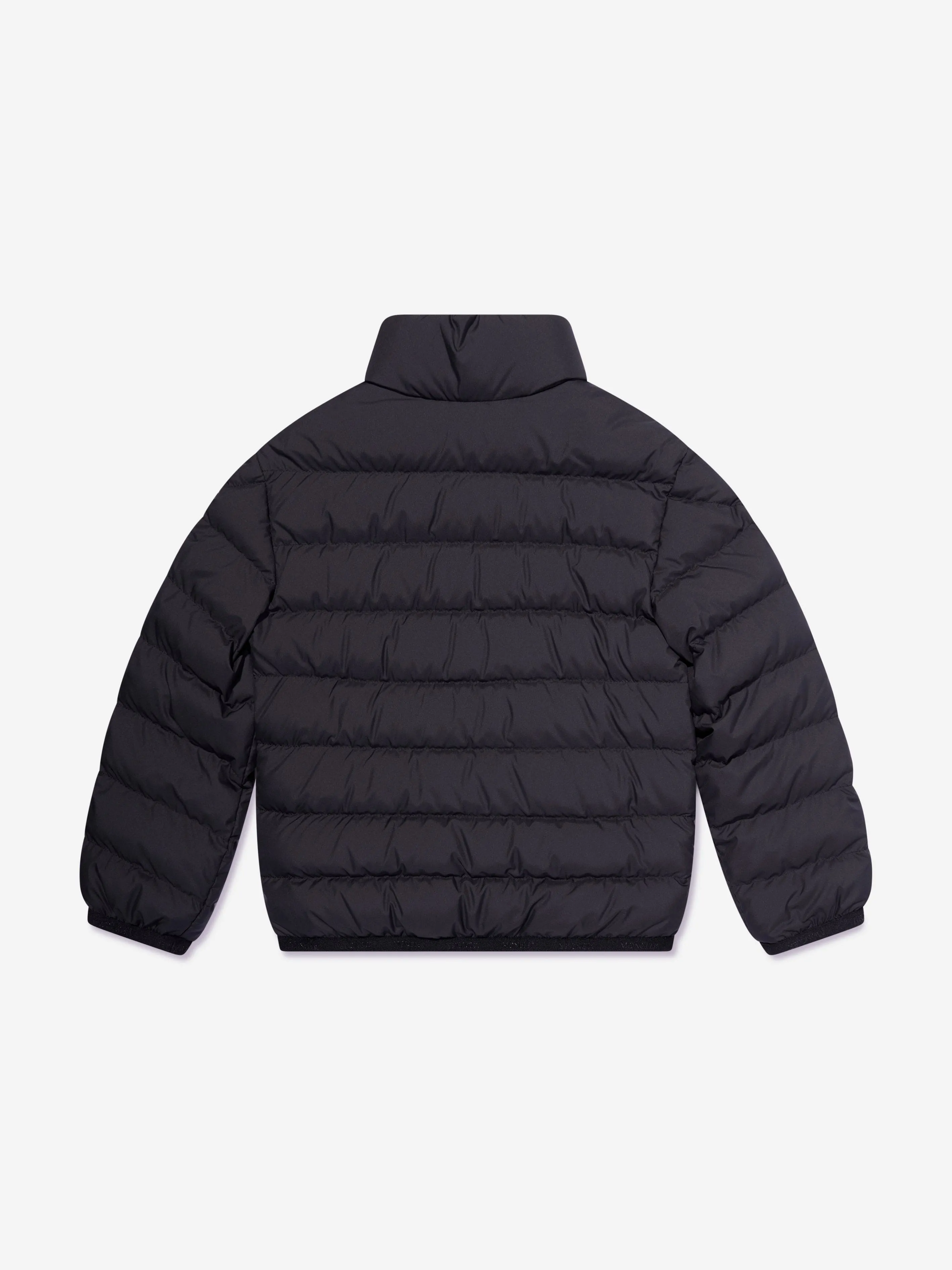 Moncler Enfant Jungen Daunengefütterte Baudinet Jacke in Schwarz