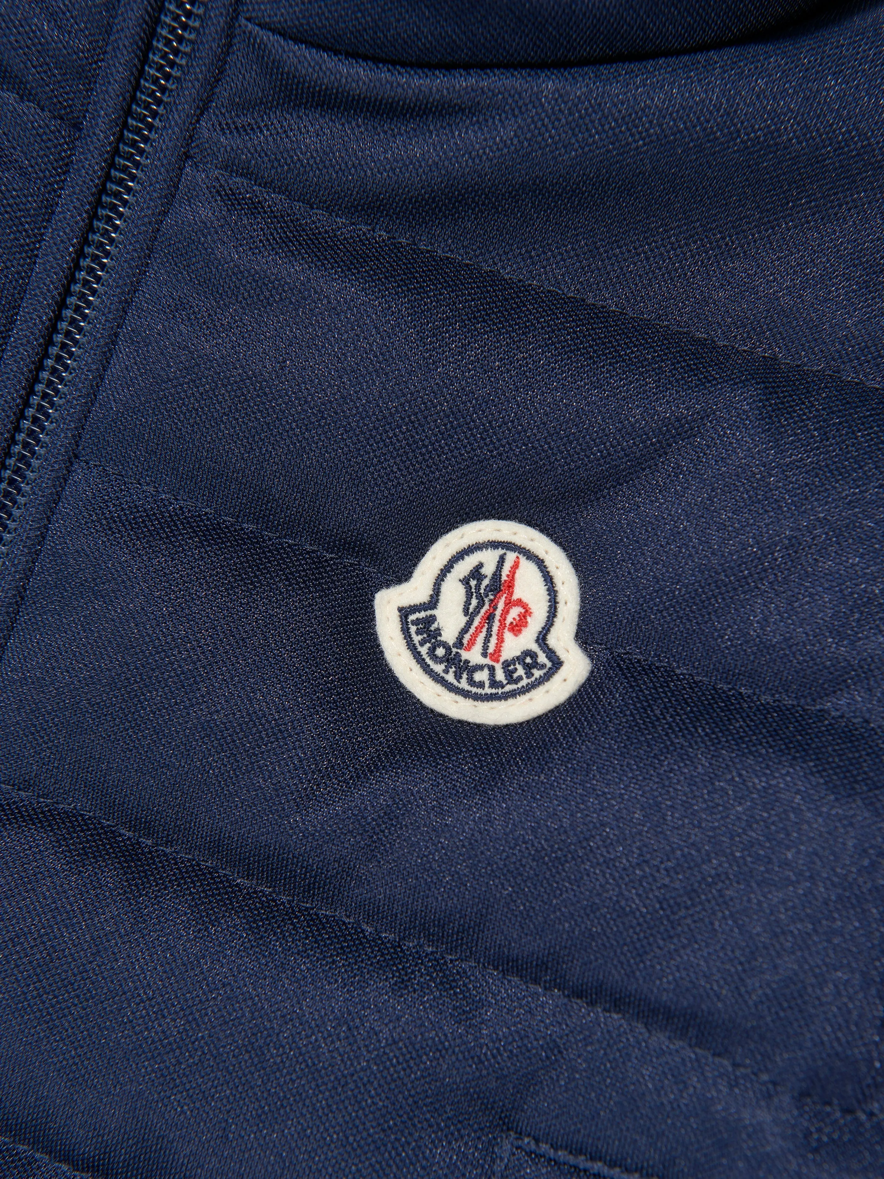 Moncler Enfant Jungen Daunengefütterte Cardo Jacke in Marine