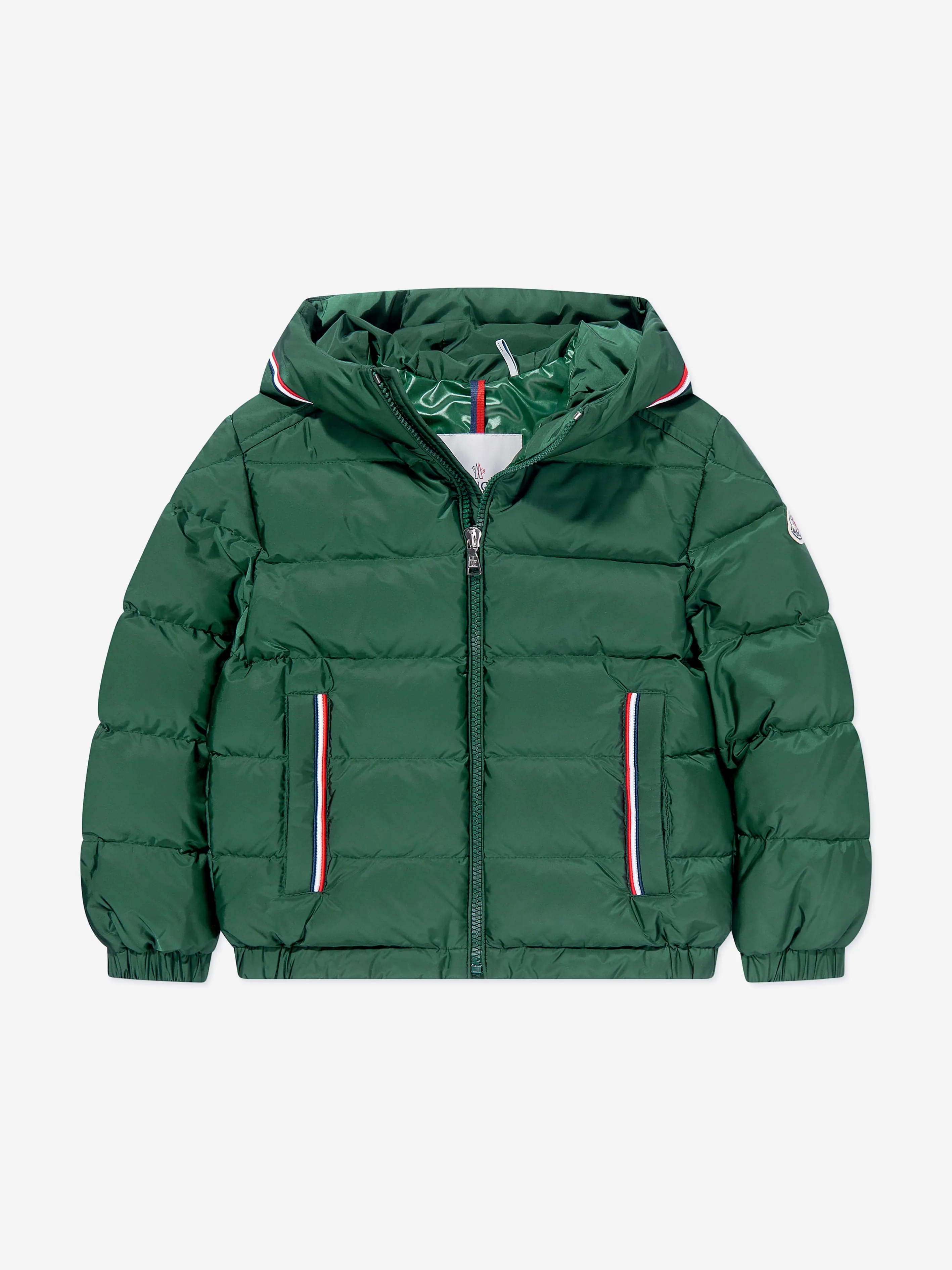 Moncler Enfant Jungen Daunengefütterte Merary Jacke in Grün