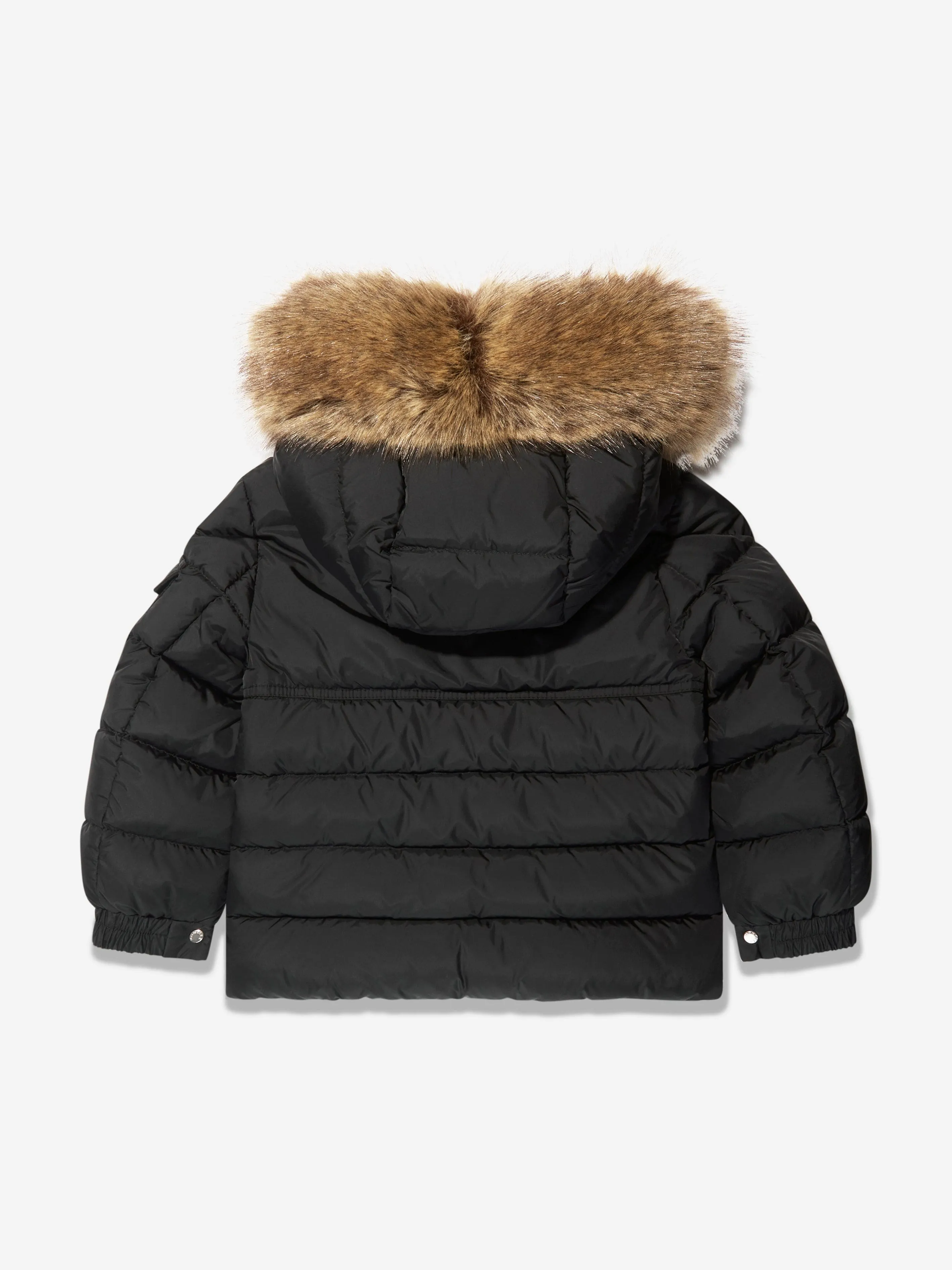 Moncler Enfant Jungen Daunengefütterte Neue Byron Jacke in Schwarz