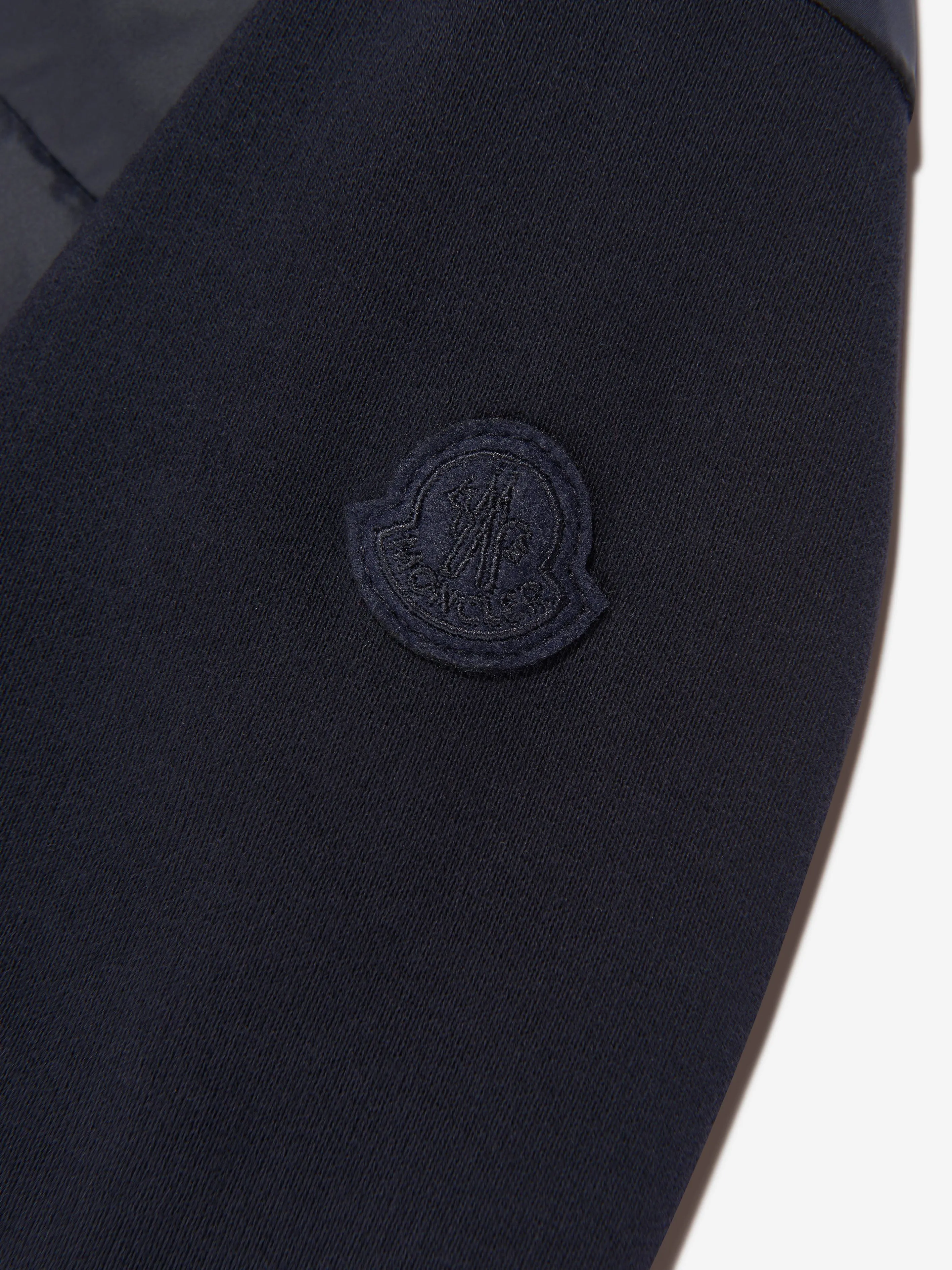 Moncler Enfant Mädchen Daunengefütterte Cardigan mit Reißverschluss in Marine