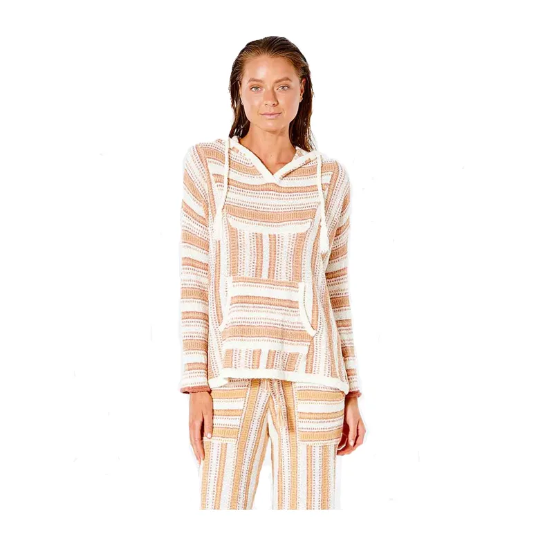 Namotu Streifen Poncho
