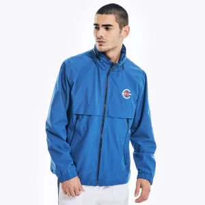 Nautica Herren Wettbewerb Nachhaltig Hergestellte Leichte Jacke Leuchtendes Kobalt Nautica