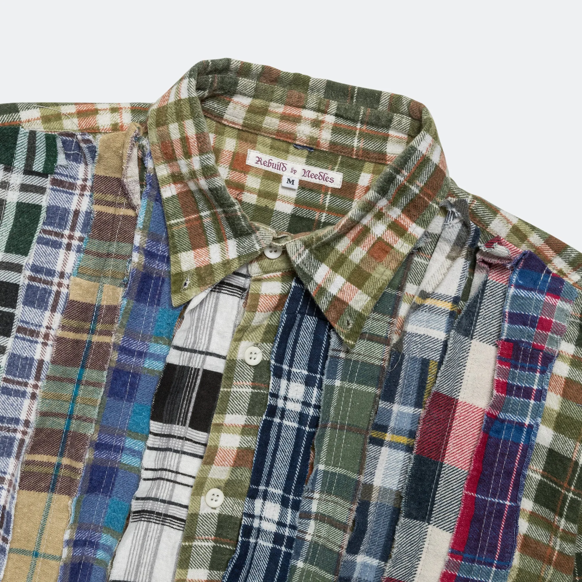 Needles Clothing Rebuild Flannel Bandhemd SS25 - Mittel #7