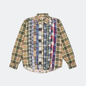 Needles Clothing Rebuild Flannel Bandhemd SS25 - Mittel #7
