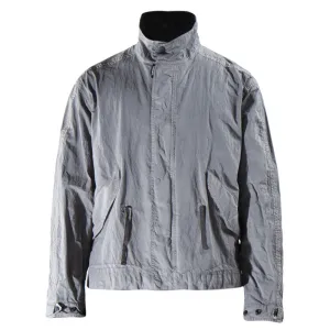 Nemen Jase Cropped Jacket Mittelgrau