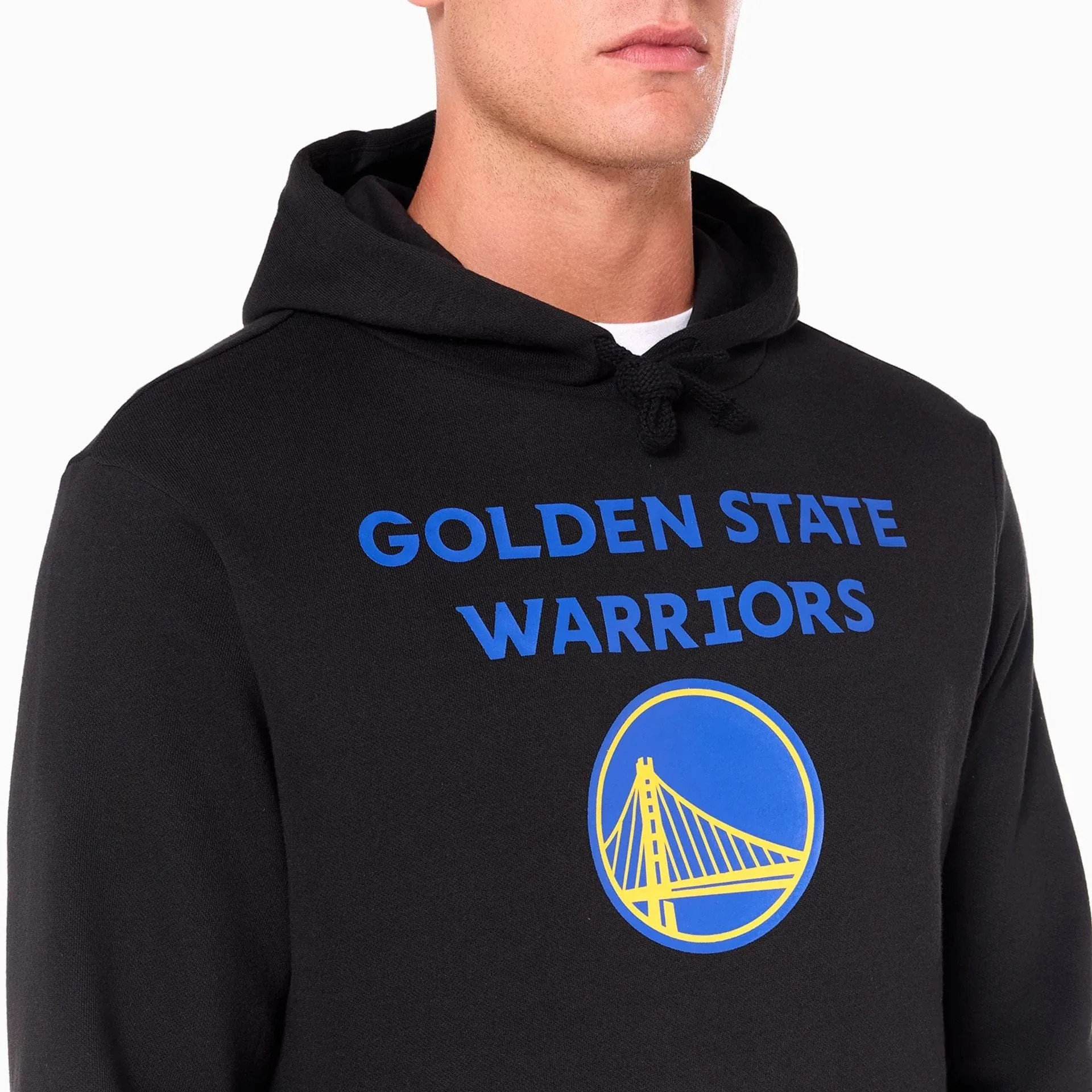 New Era Sweatshirts und Hoodies Golden State Warriors NBA schwarze Pullover-Hoodie