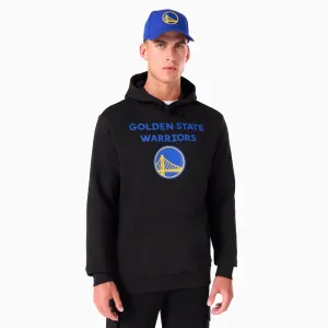 New Era Sweatshirts und Hoodies Golden State Warriors NBA schwarze Pullover-Hoodie