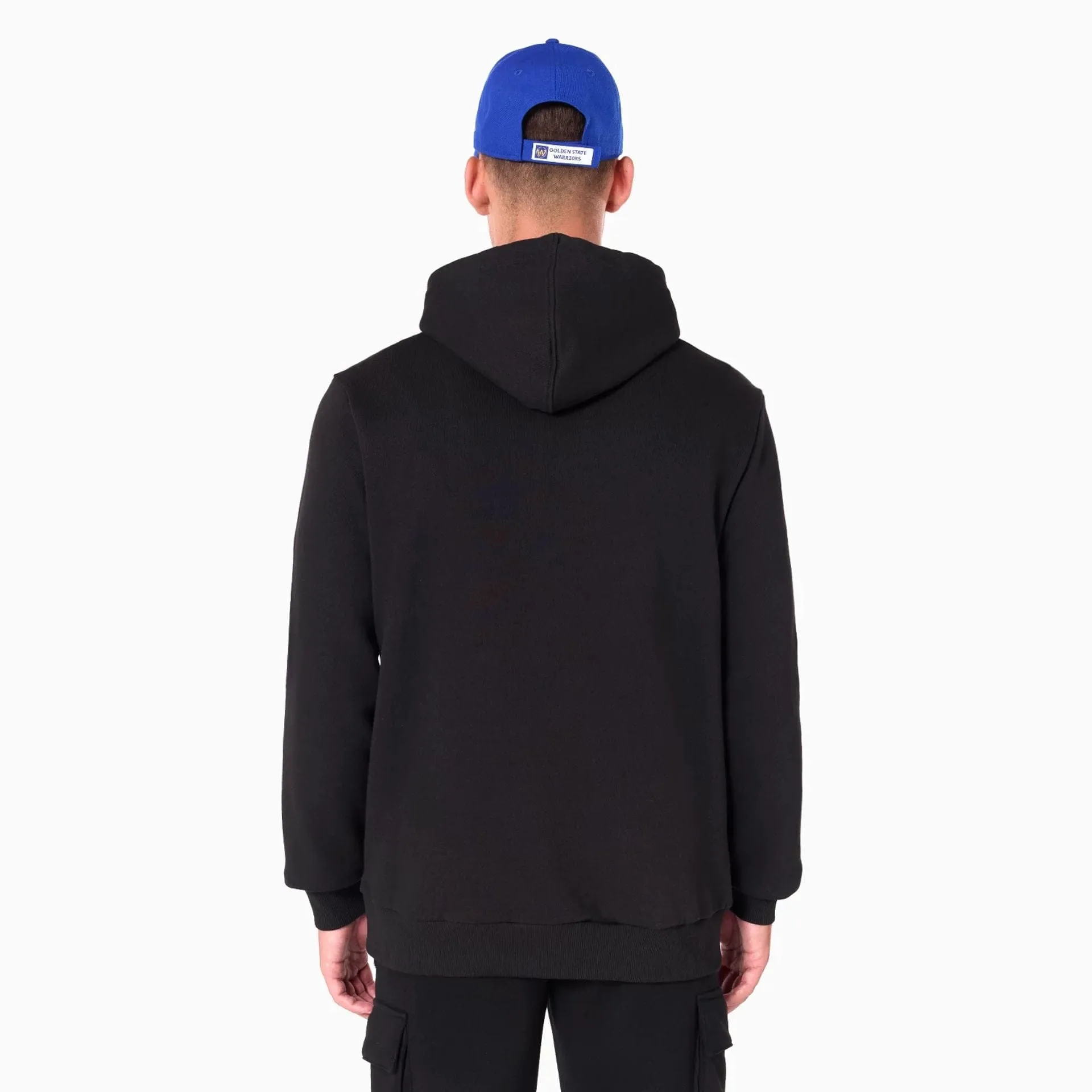 New Era Sweatshirts und Hoodies Golden State Warriors NBA schwarze Pullover-Hoodie