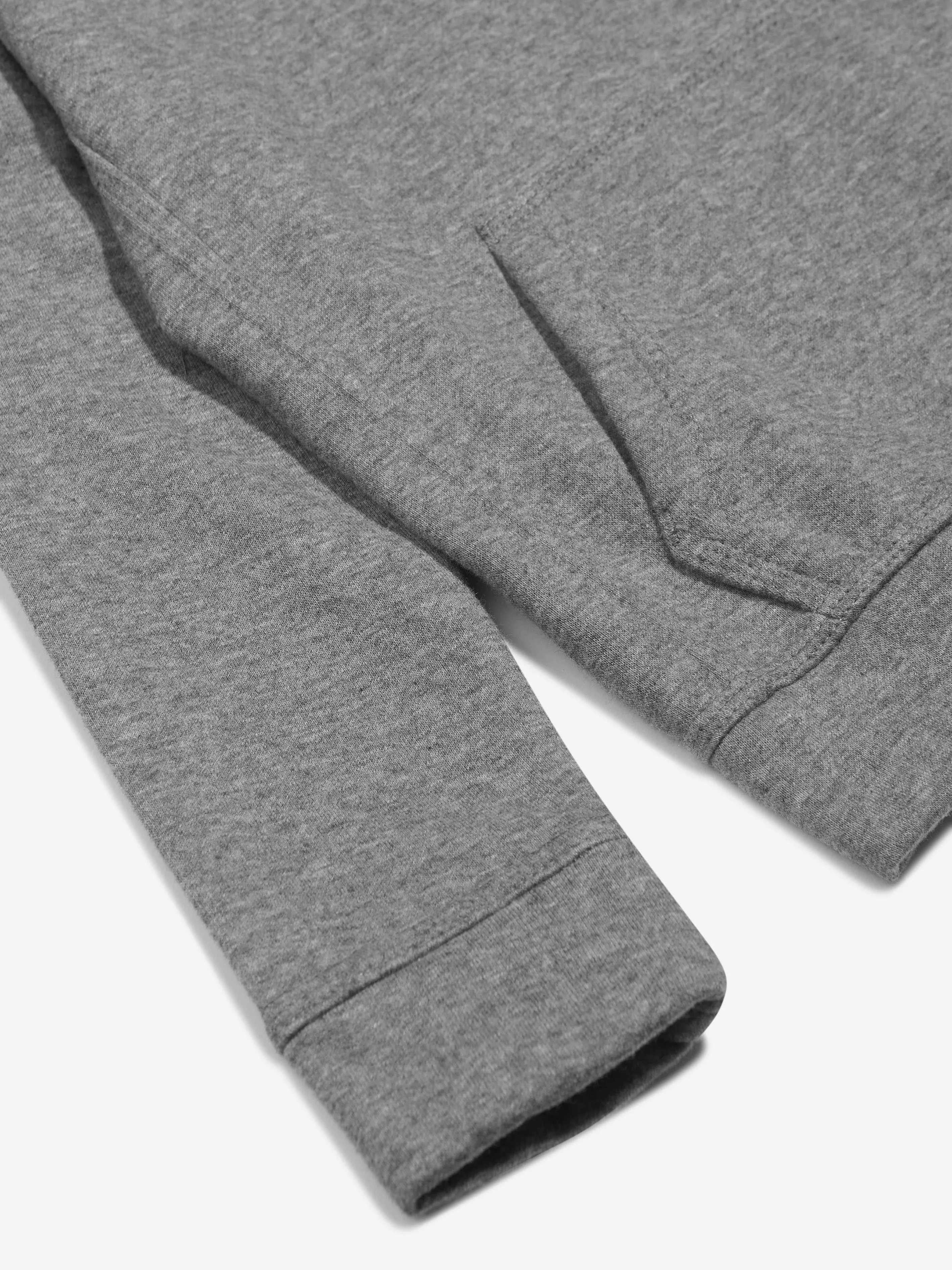 Nike Boys Club Fleece PO Kapuzenpullover in Grau