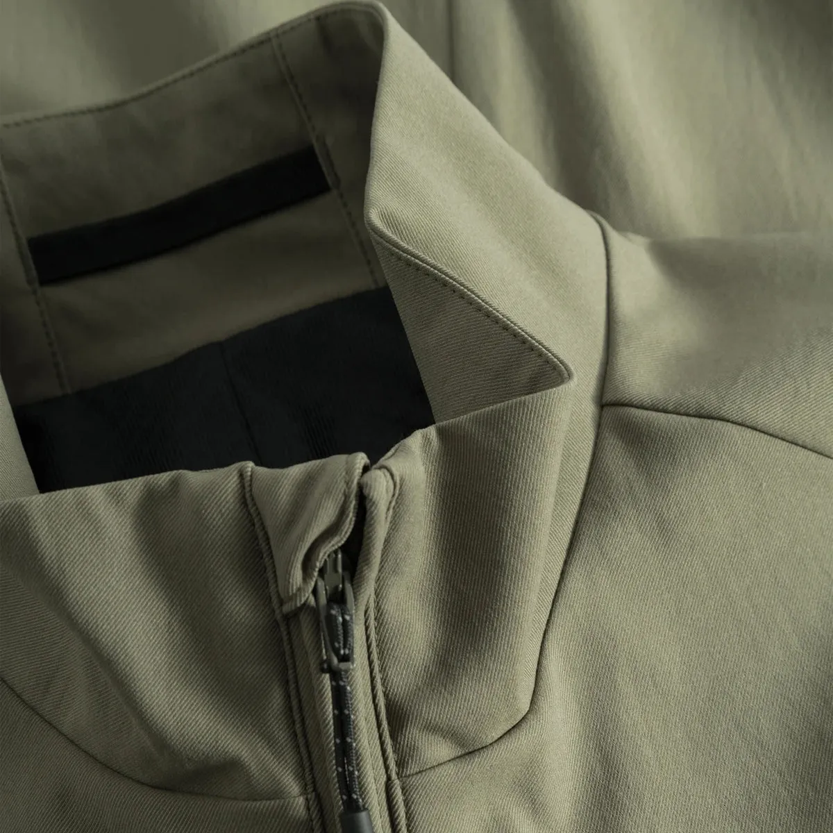 Norse Projects Birkholm Solotex Twill Weste Sediment Grün