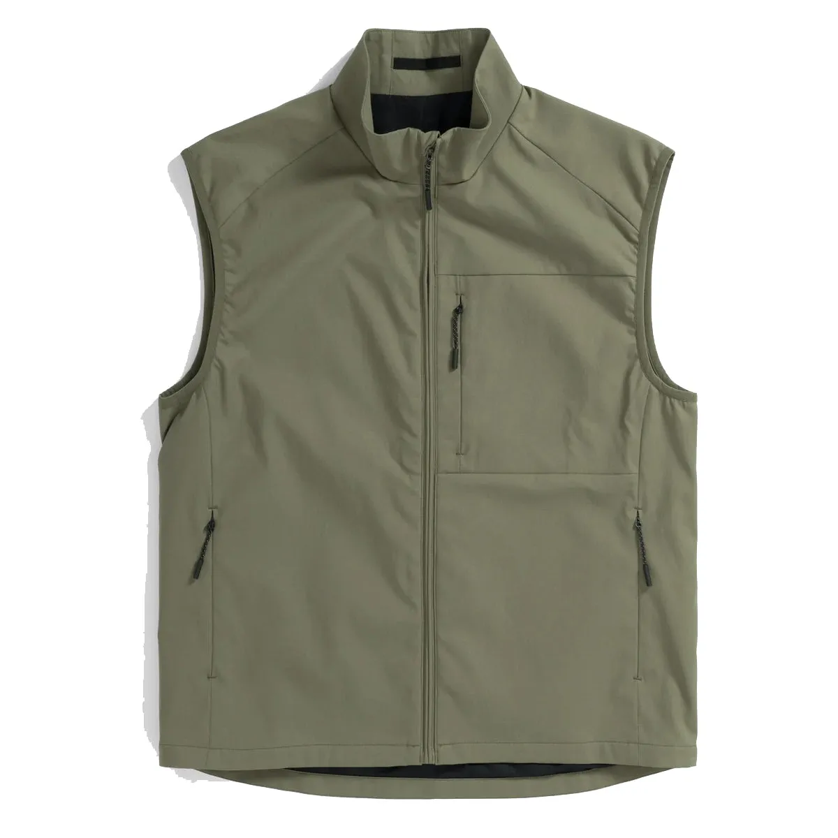 Norse Projects Birkholm Solotex Twill Weste Sediment Grün