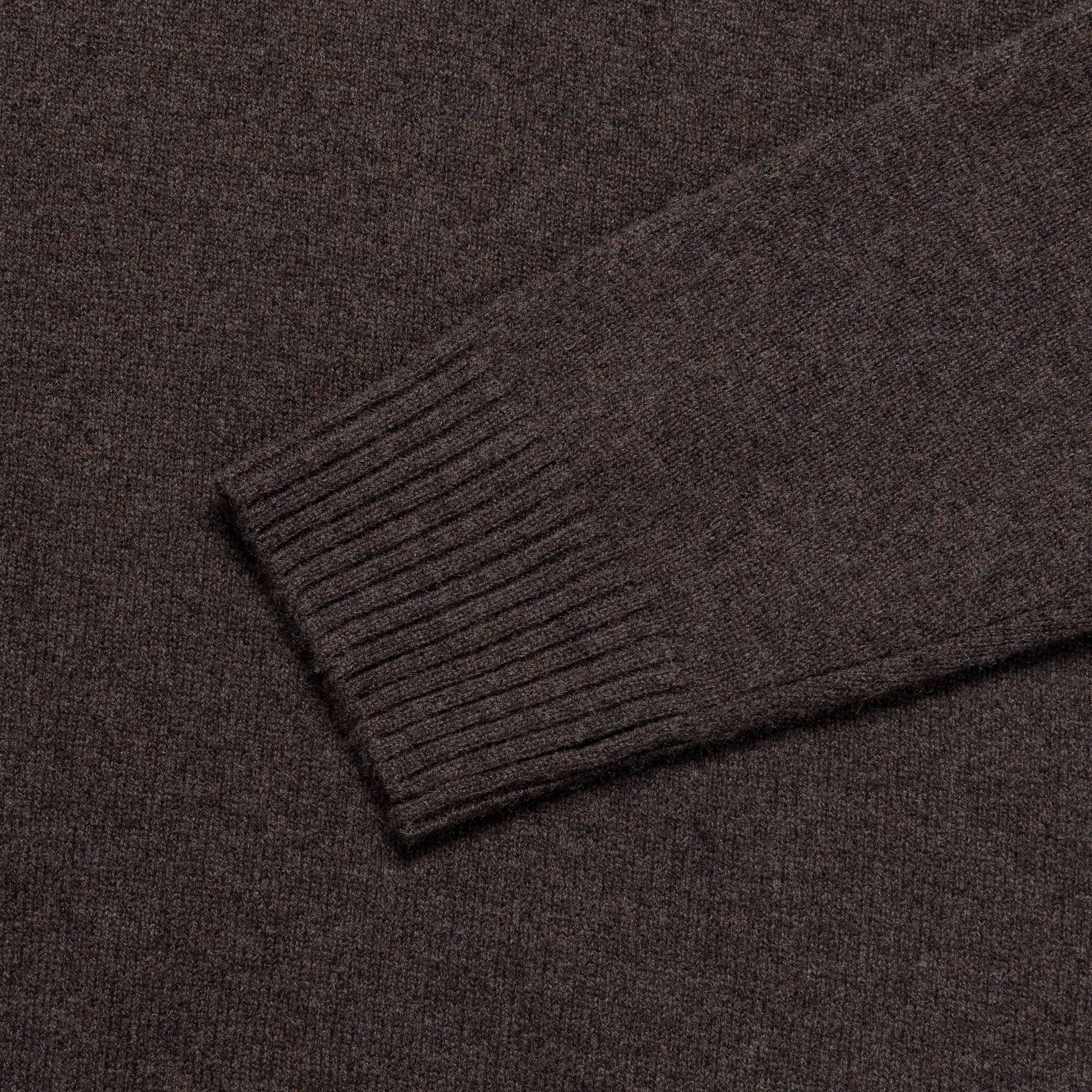 Norse Projects Kleidung Standard Merino Lambswool Polo - Heidebraun