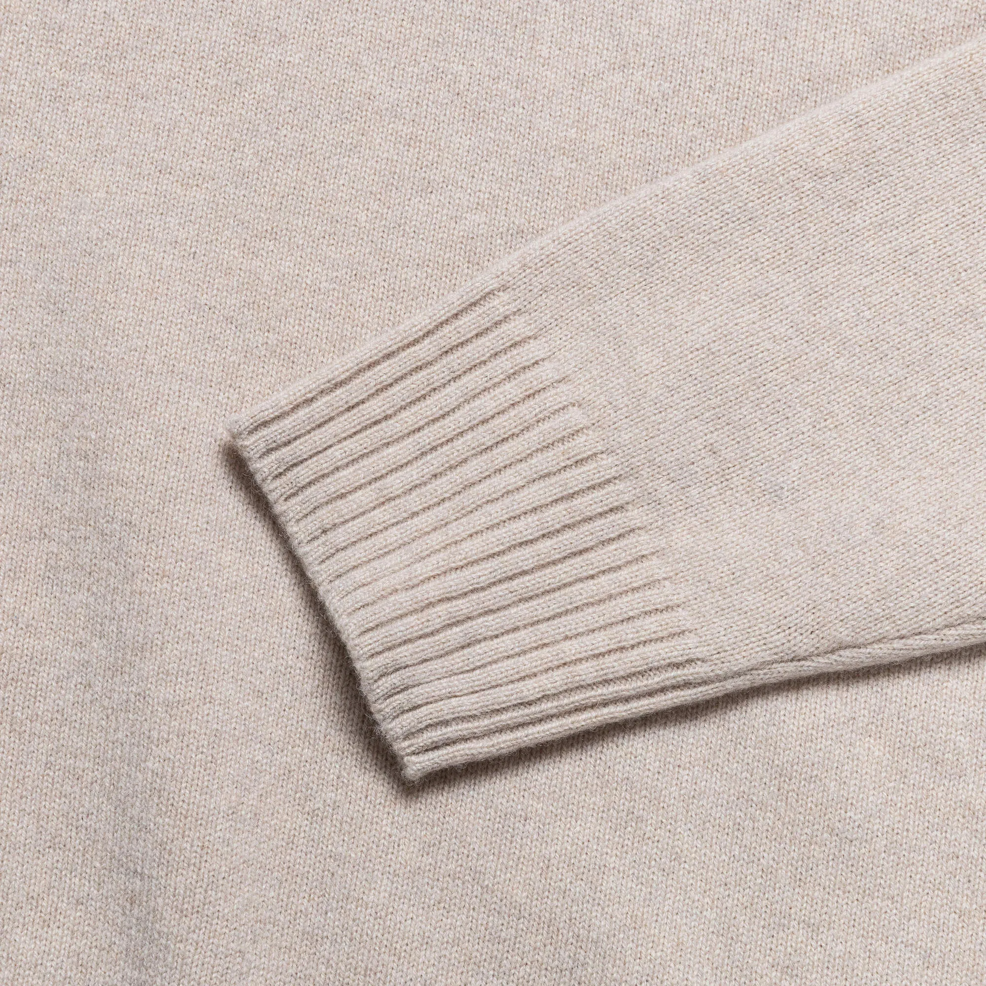 Norse Projects Kleidung Standard Merino Lambswool Polo - Haferflocken