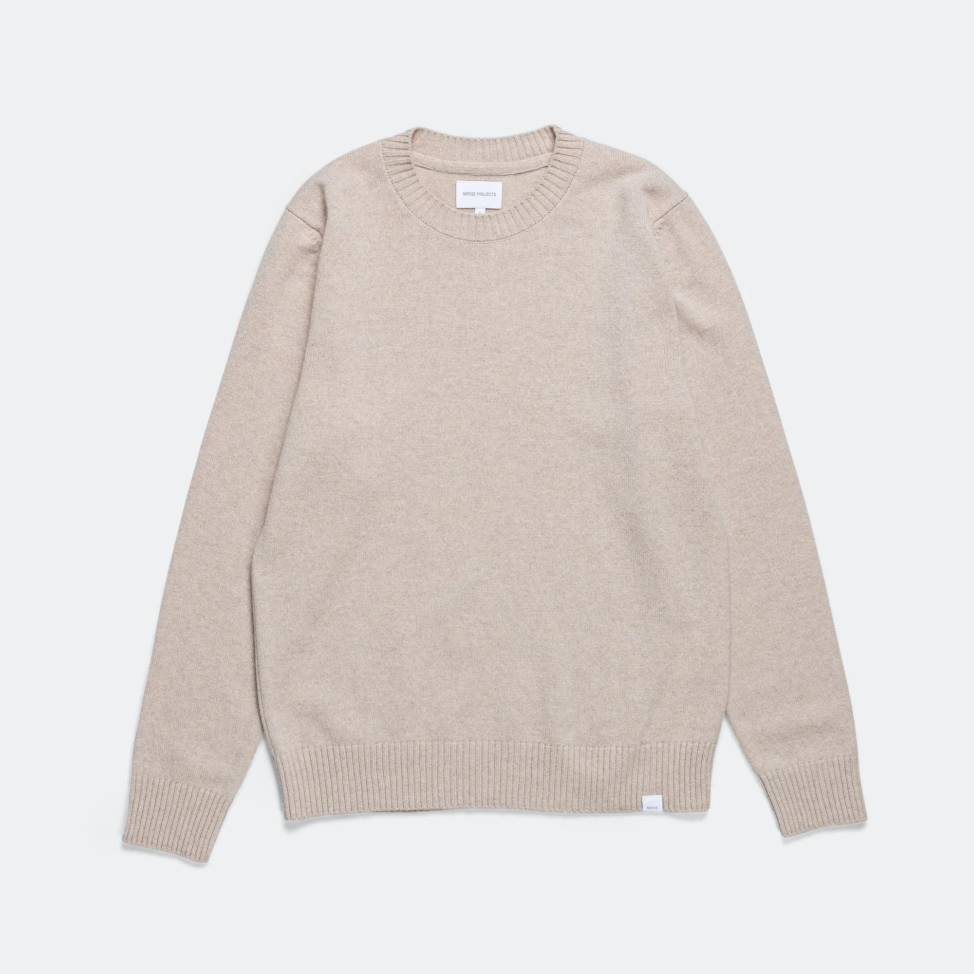 Norse Projects Kleidung Standard Merino Lambswool Pullover - Haferflocken