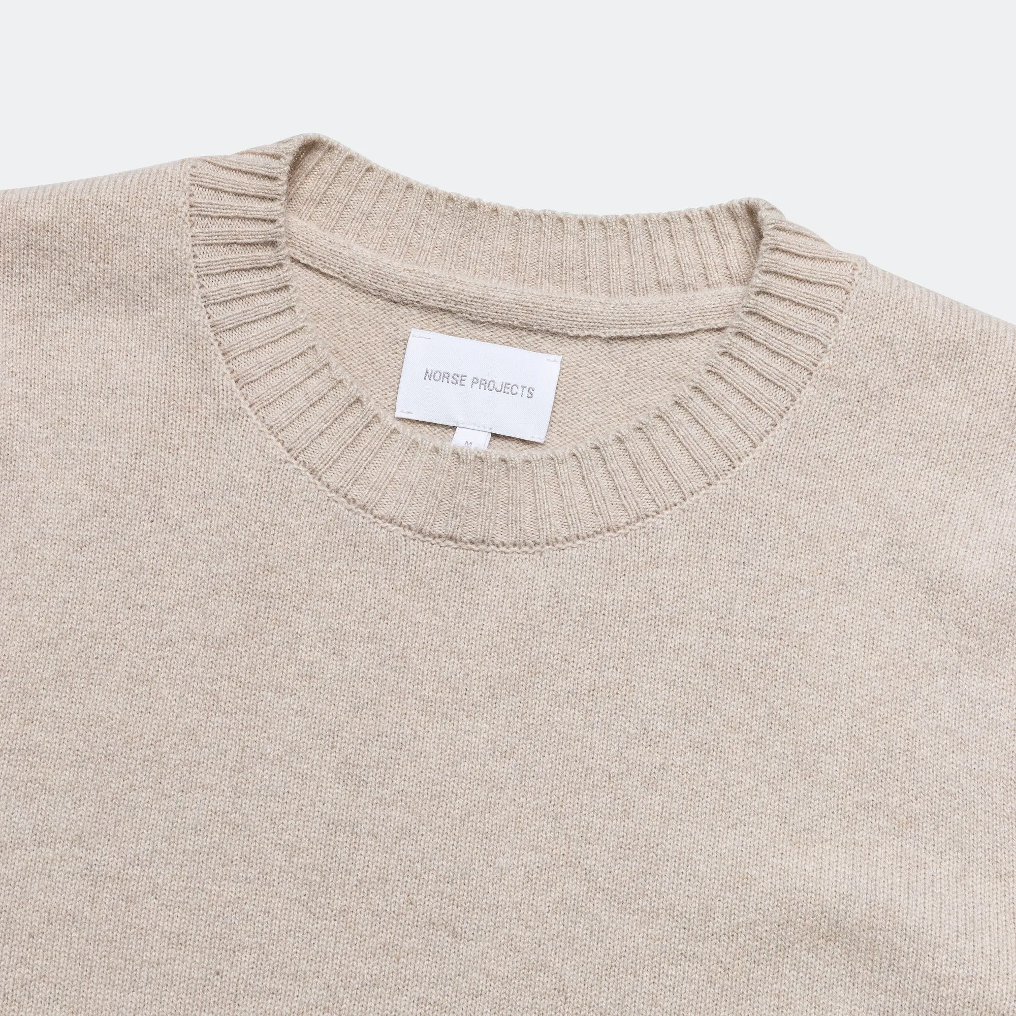 Norse Projects Kleidung Standard Merino Lambswool Pullover - Haferflocken