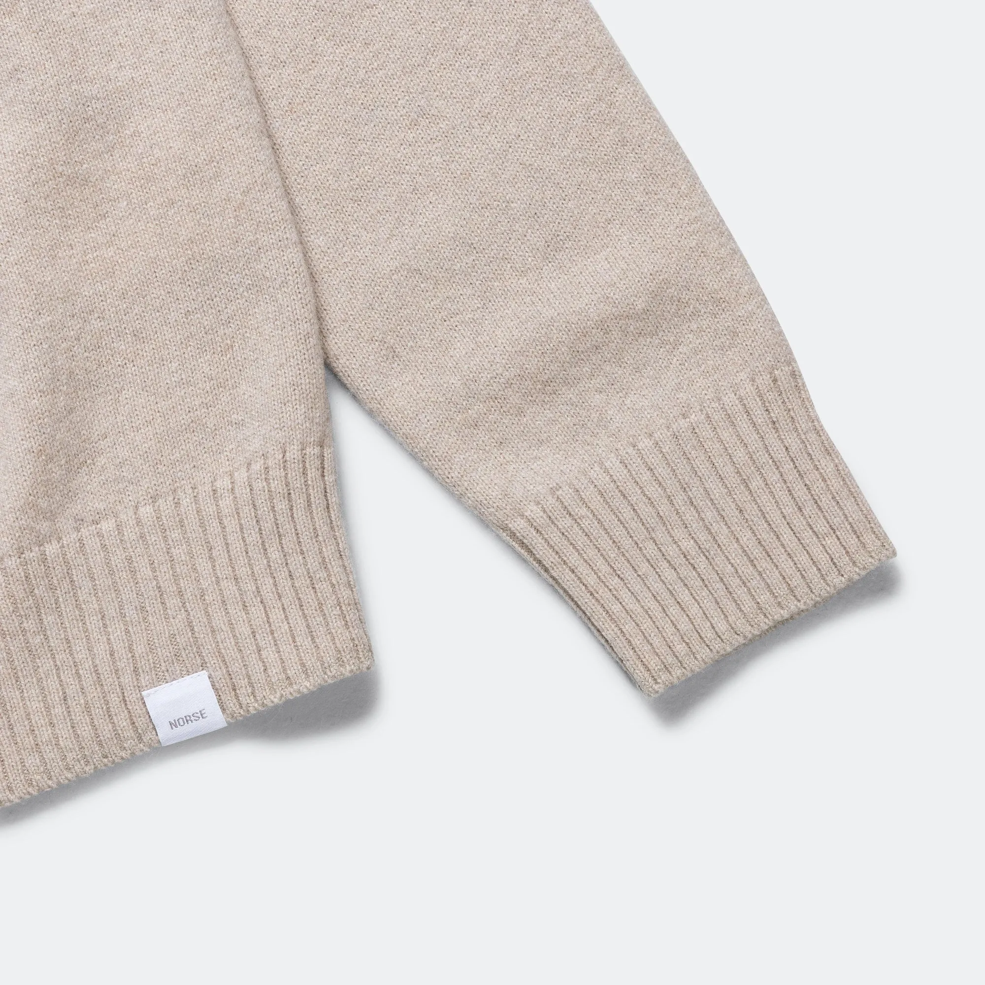 Norse Projects Kleidung Standard Merino Lambswool Pullover - Haferflocken