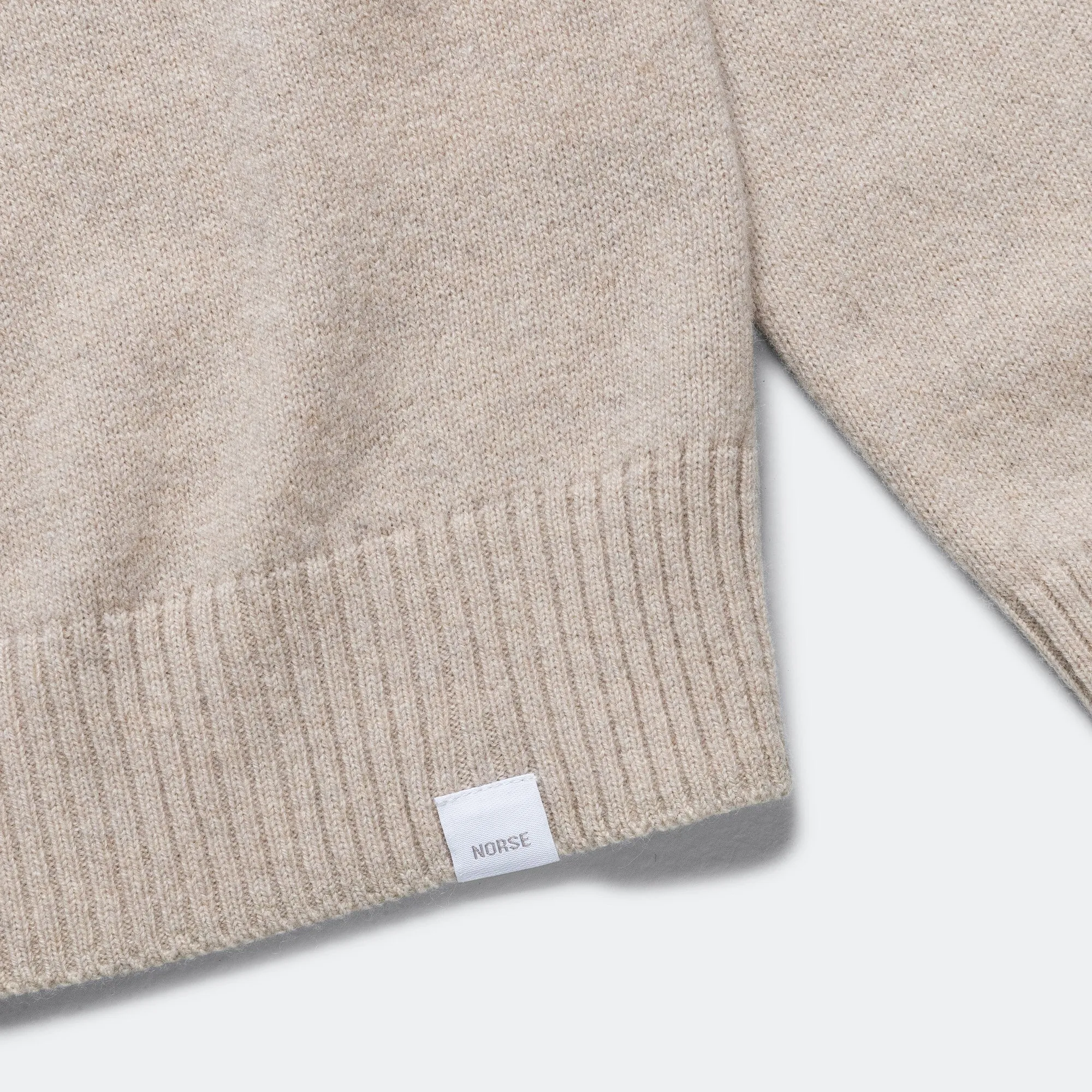 Norse Projects Kleidung Standard Merino Lambswool Pullover - Haferflocken