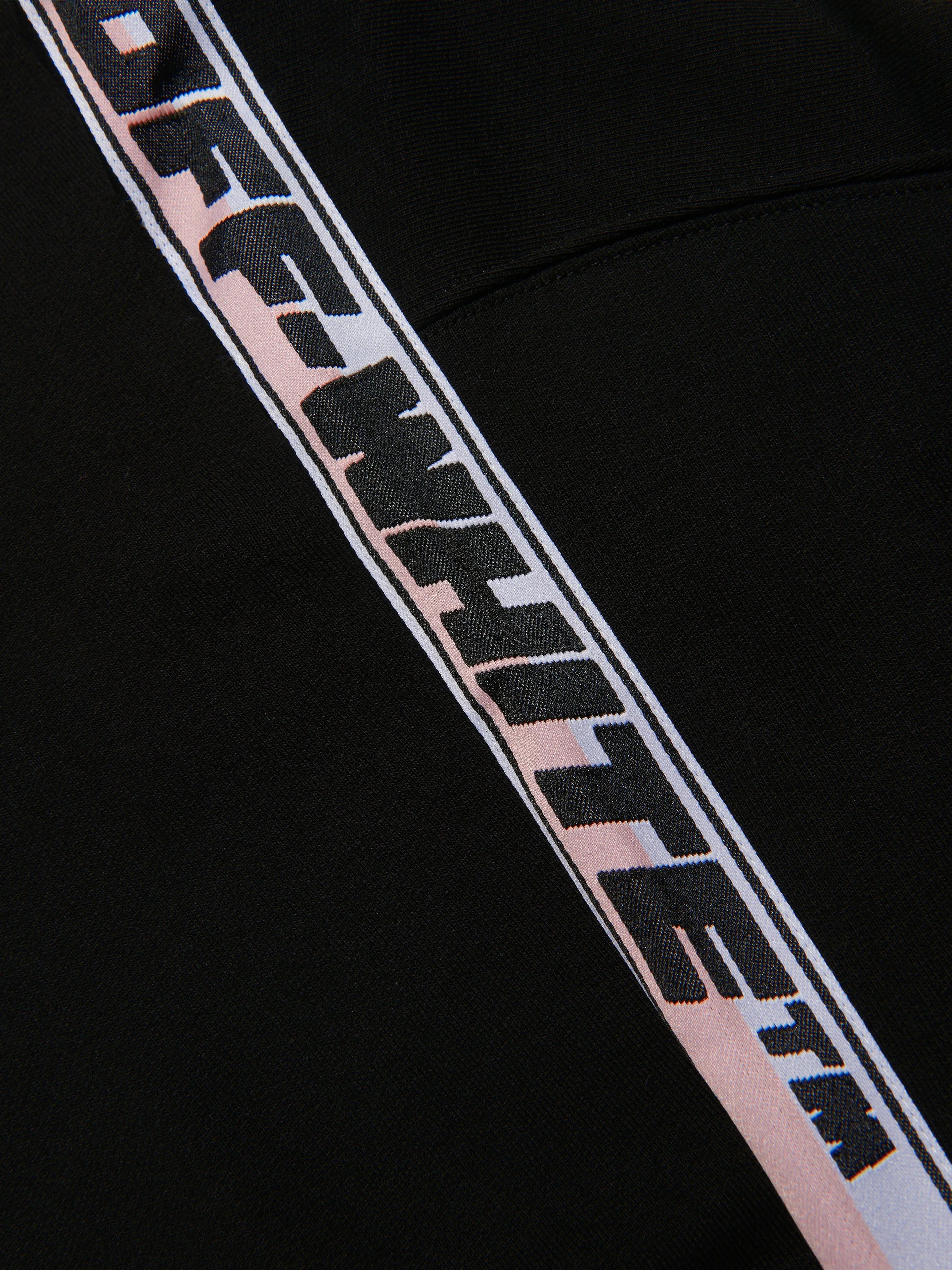 Off-White Girls Baumwoll-Crewneck-Logo-Band-Sweatshirt
