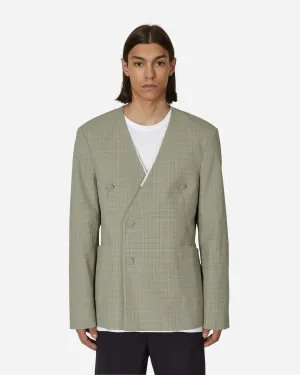 Oma Reversibler Blazer Stein Gelb
