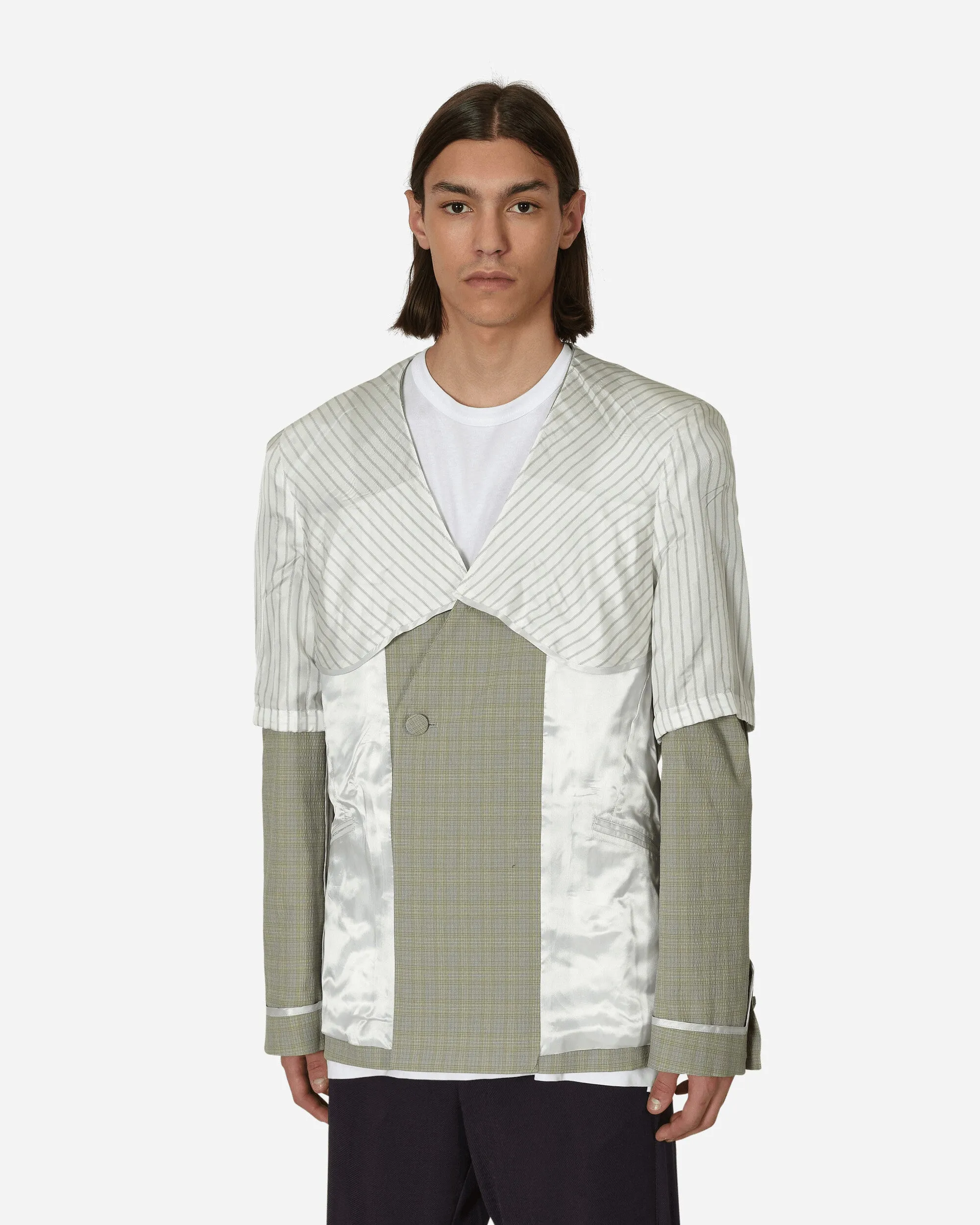 Oma Reversibler Blazer Stein Gelb