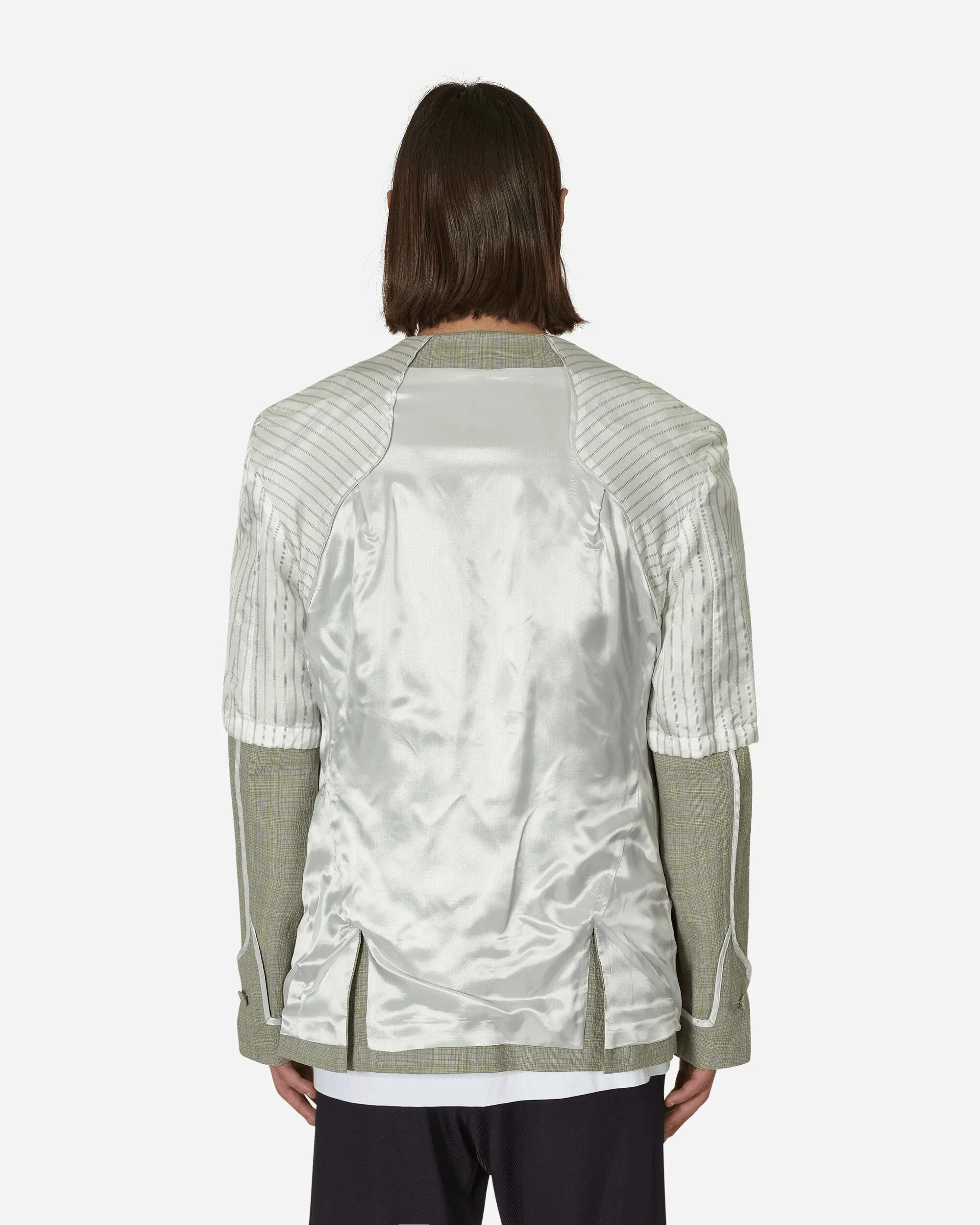 Oma Reversibler Blazer Stein Gelb