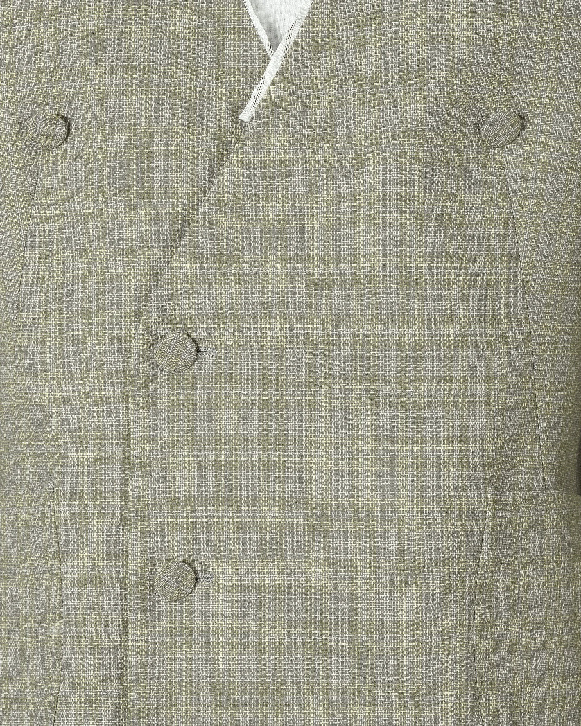 Oma Reversibler Blazer Stein Gelb