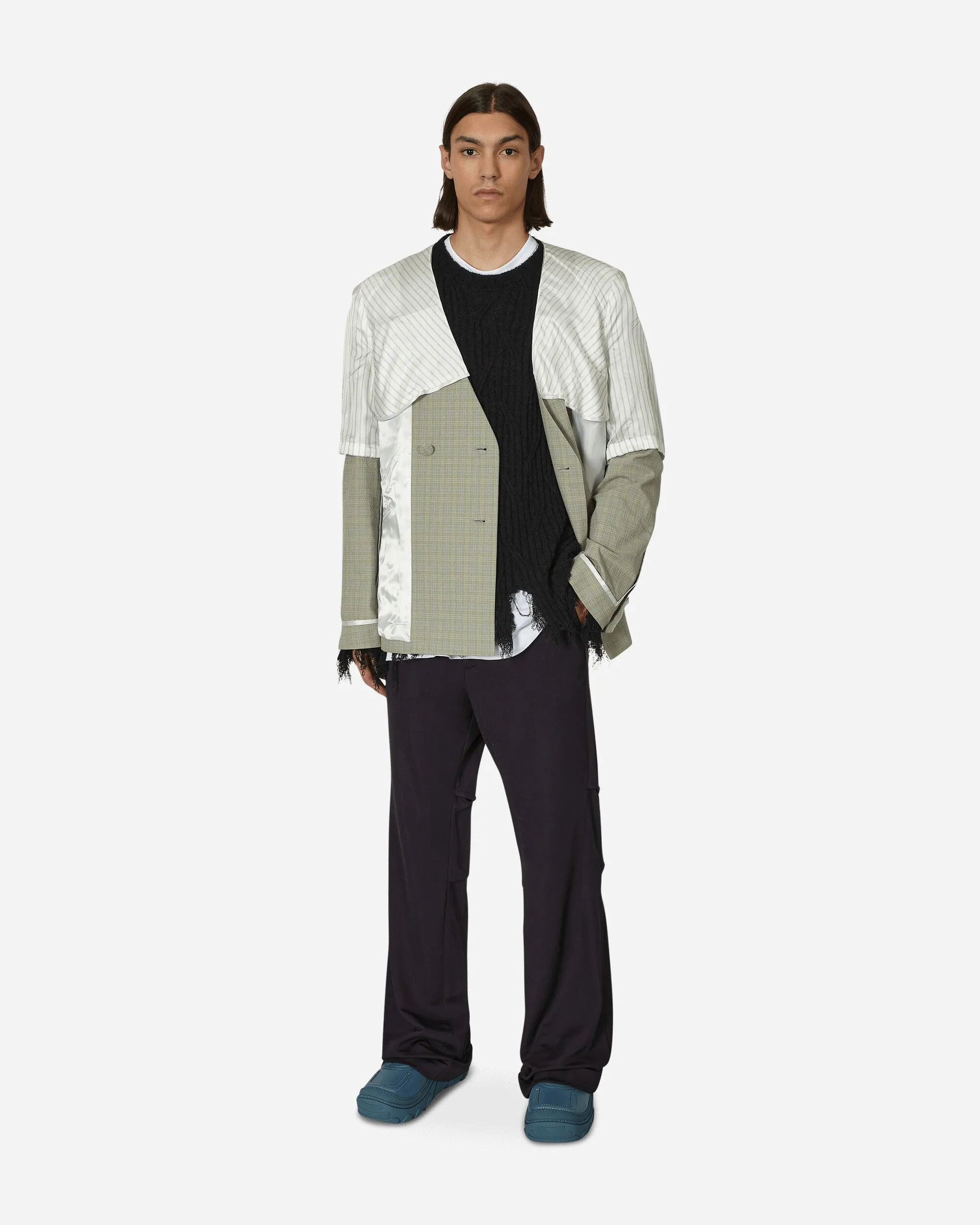 Oma Reversibler Blazer Stein Gelb
