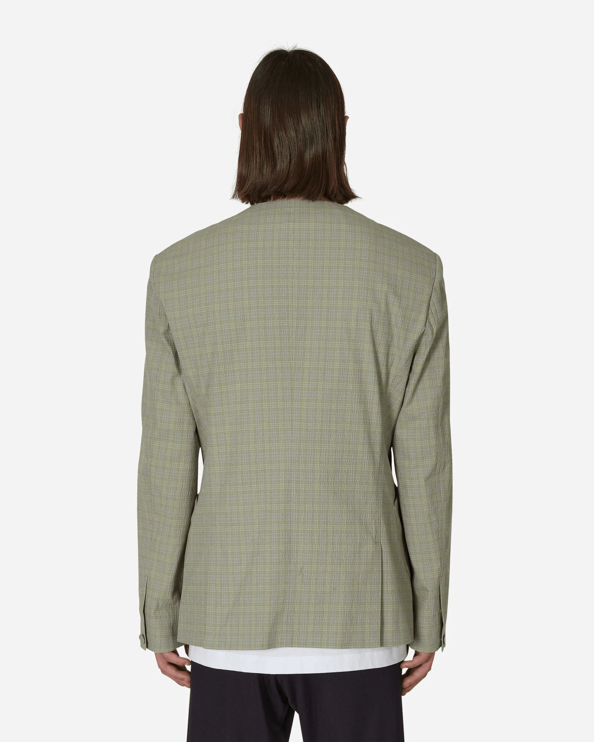 Oma Reversibler Blazer Stein Gelb