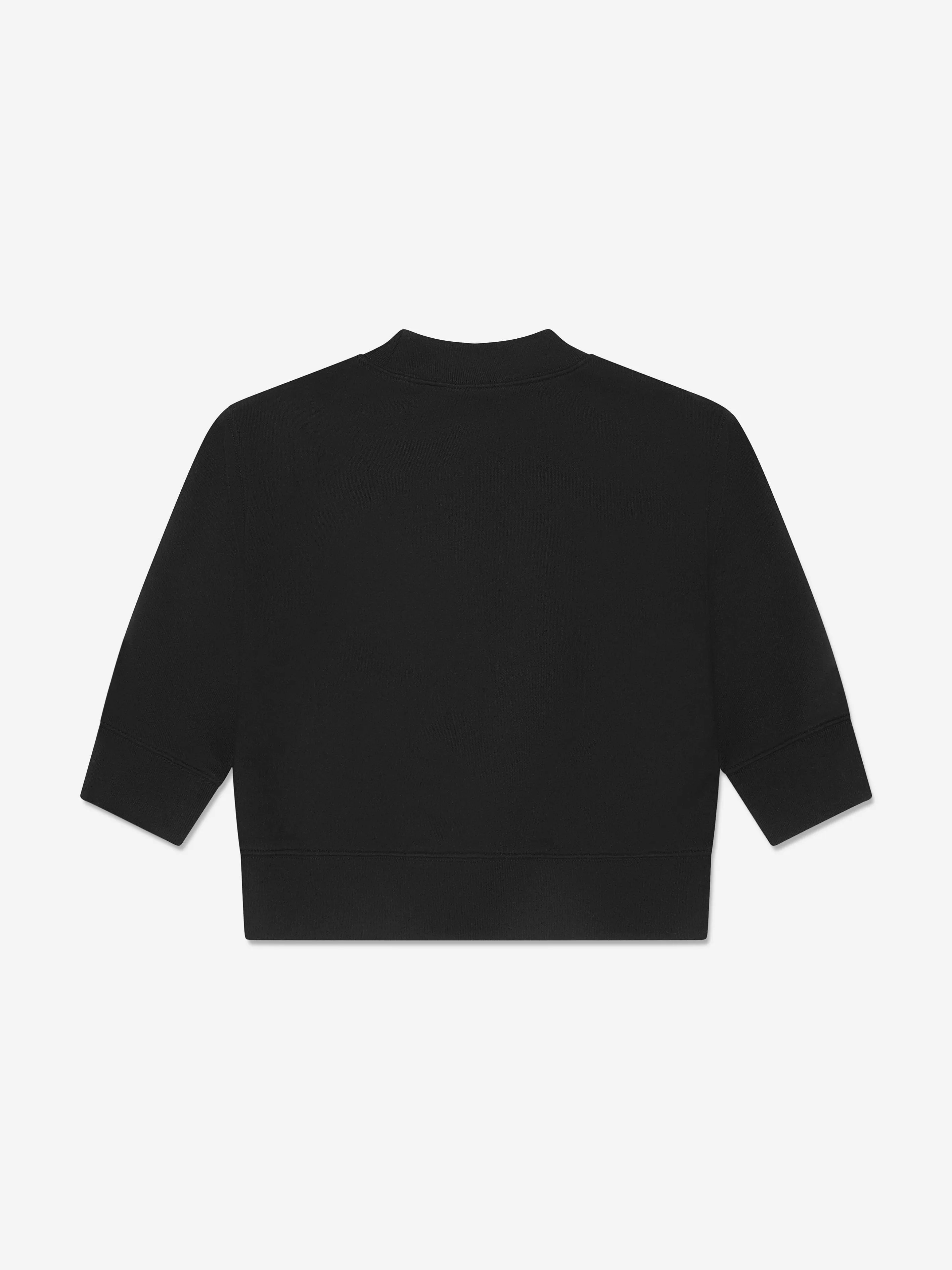 Palm Angels Boys Pop PA Bär Pullover in Schwarz