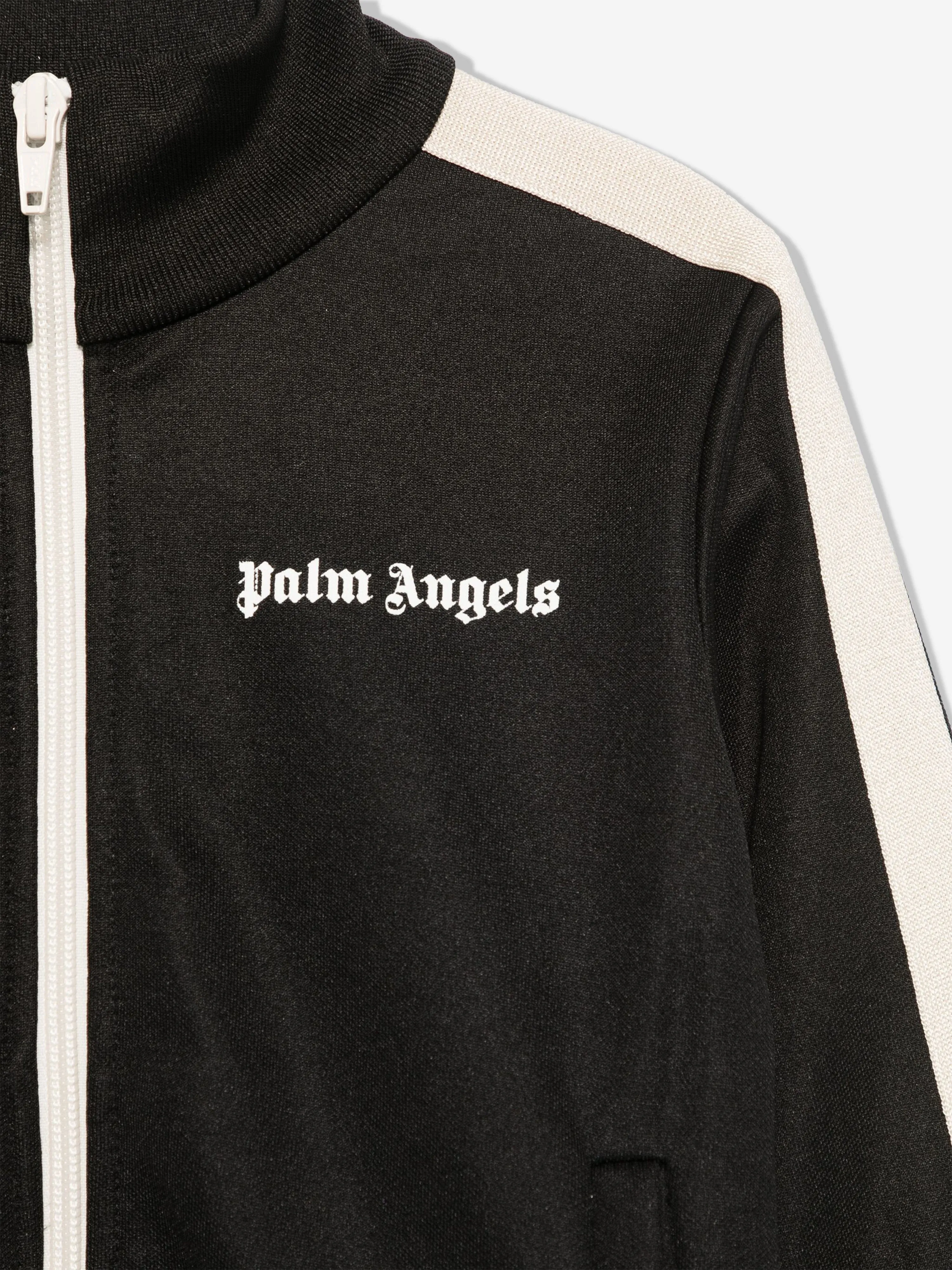 Palm Angels Jungen Trackjacke in Schwarz